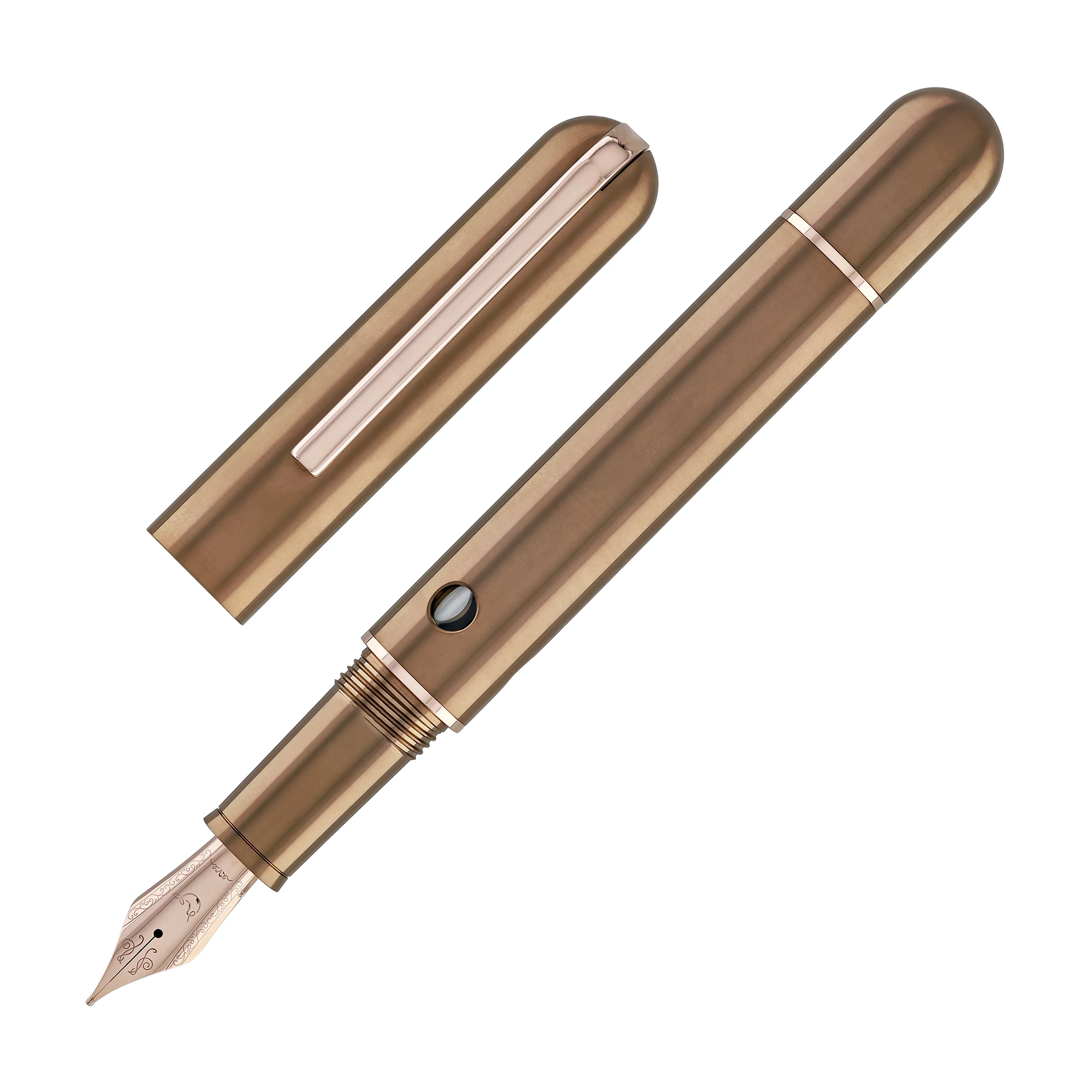 Nahvalur Nautilus Fountain Pen in Toffee Ti - Image 12