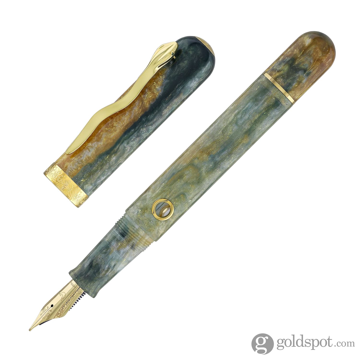 Nahvalur Nautilus Fountain Pen in Year of the Snake - Image 3