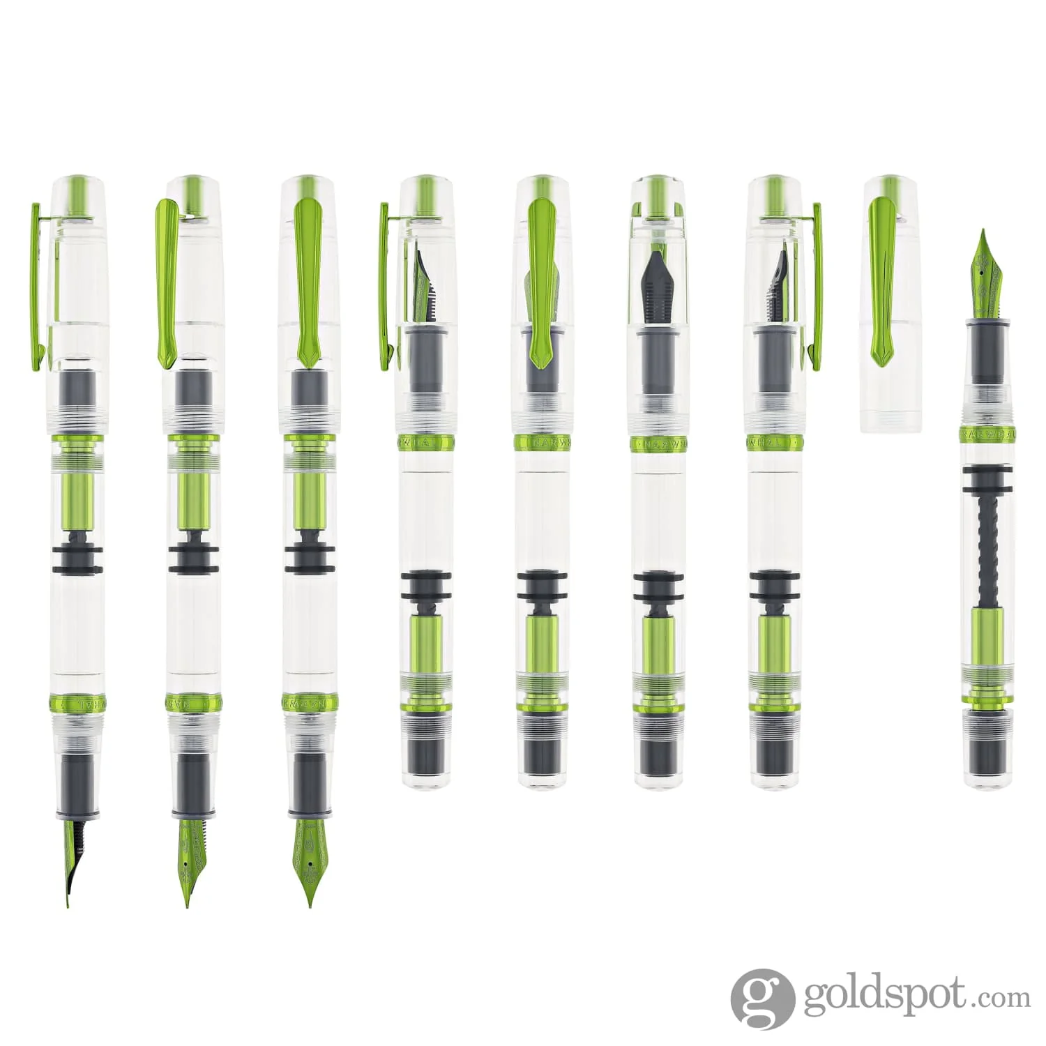 Nahvalur (Narwhal) Original Fountain Pen in Spring - Image 8
