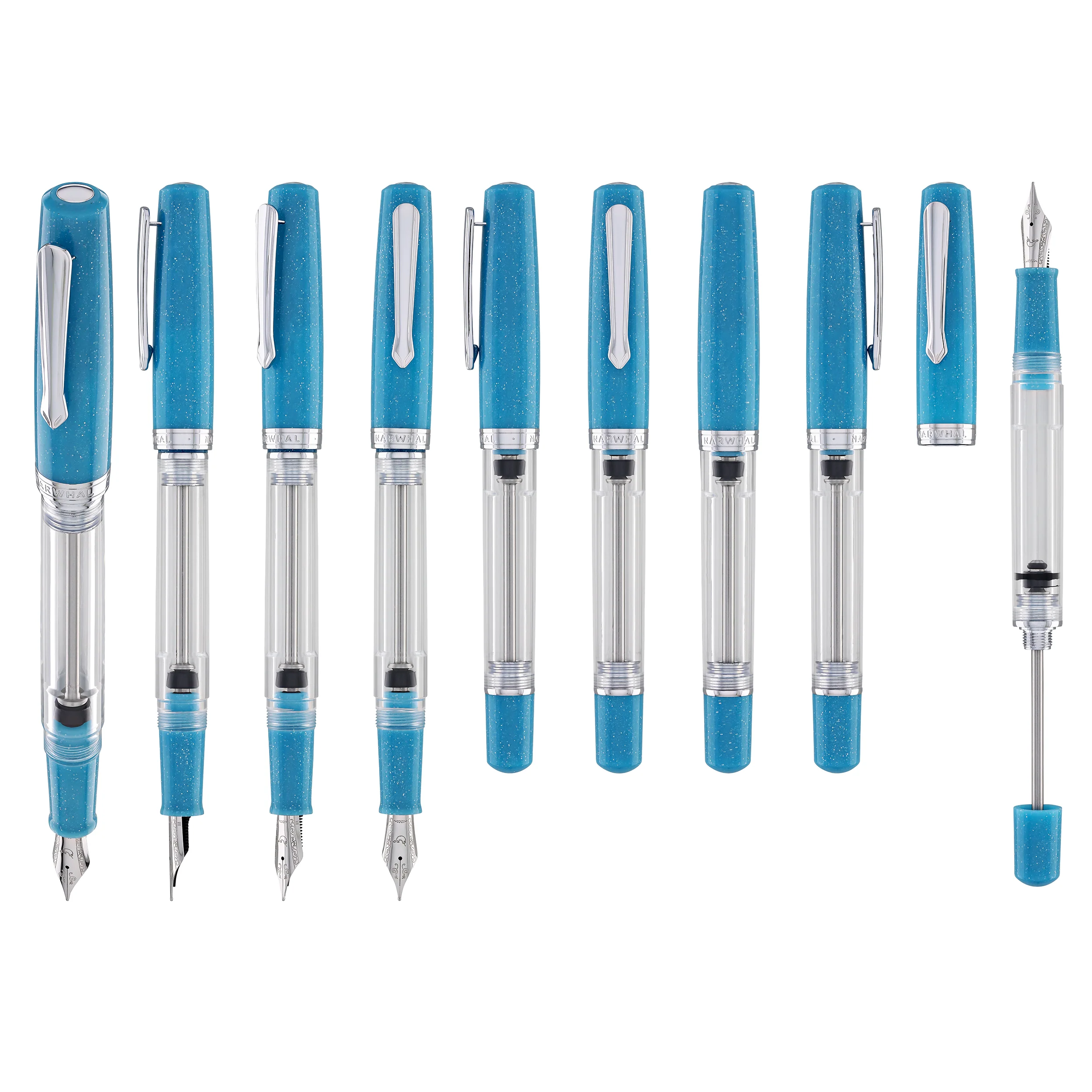 Nahvalur Original Plus Fountain Pen in Powder Blue - Image 9