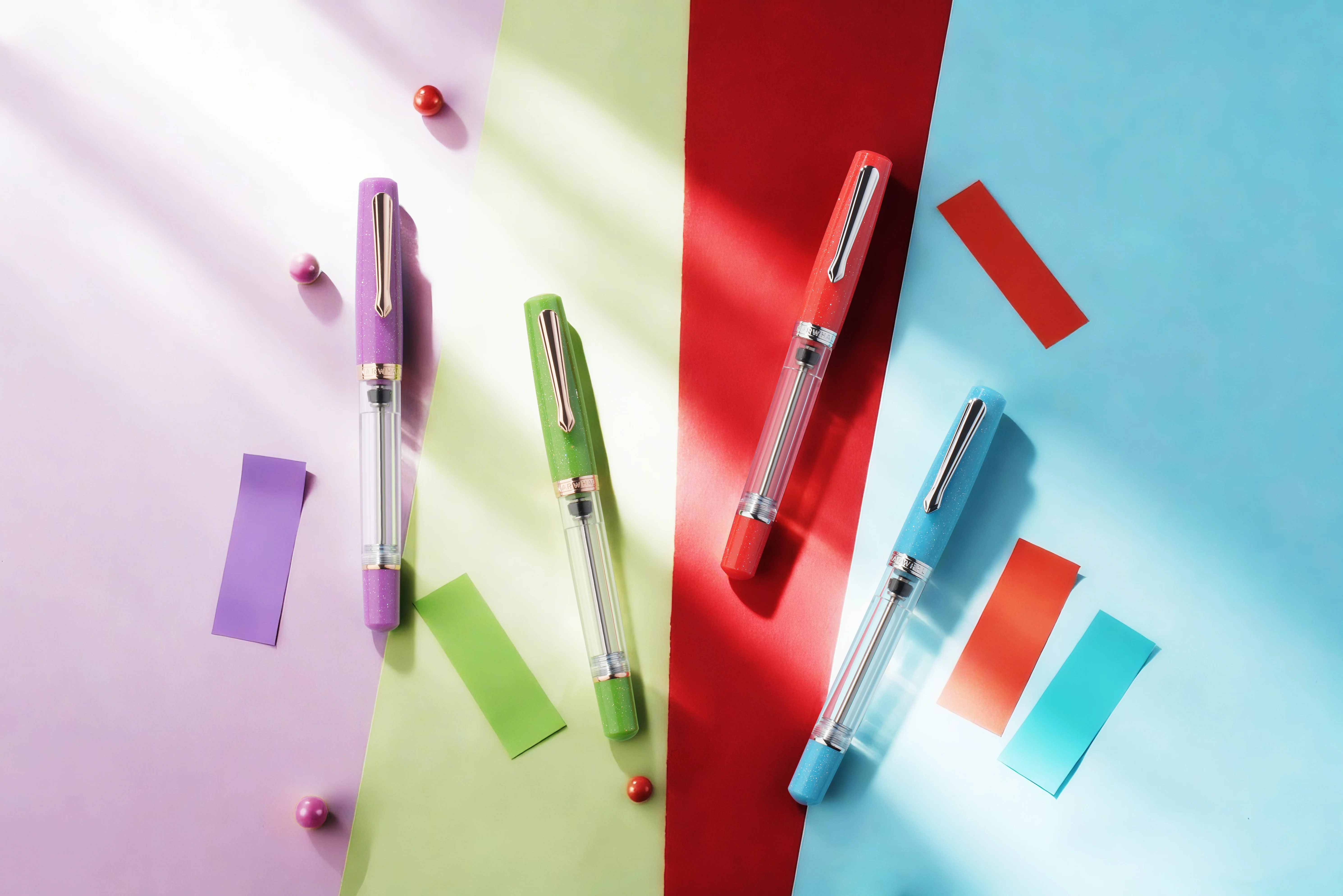 Nahvalur Original Plus Fountain Pen in Soft Coral - Image 12