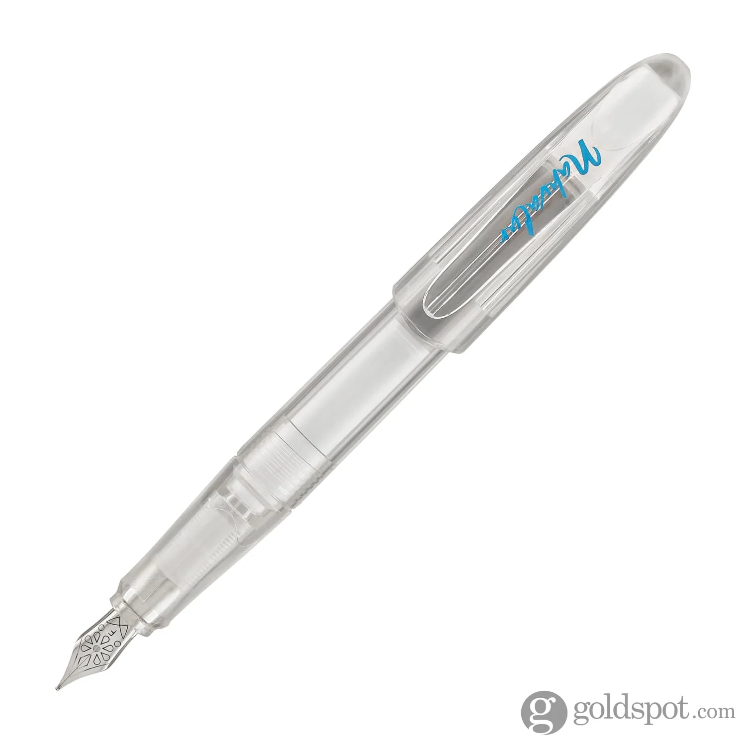 Nahvalur Triad Fountain Pen in Clear Demonstrator - Image 3