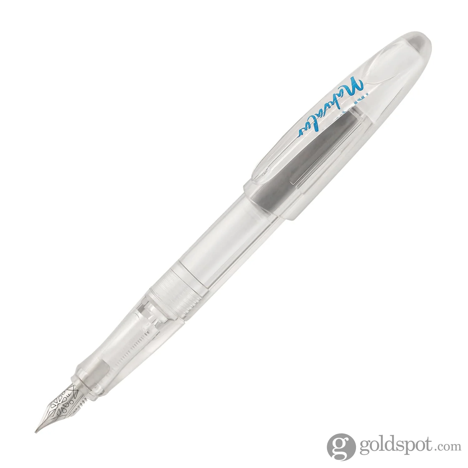 Nahvalur Triad Fountain Pen in Clear Demonstrator - Image 4