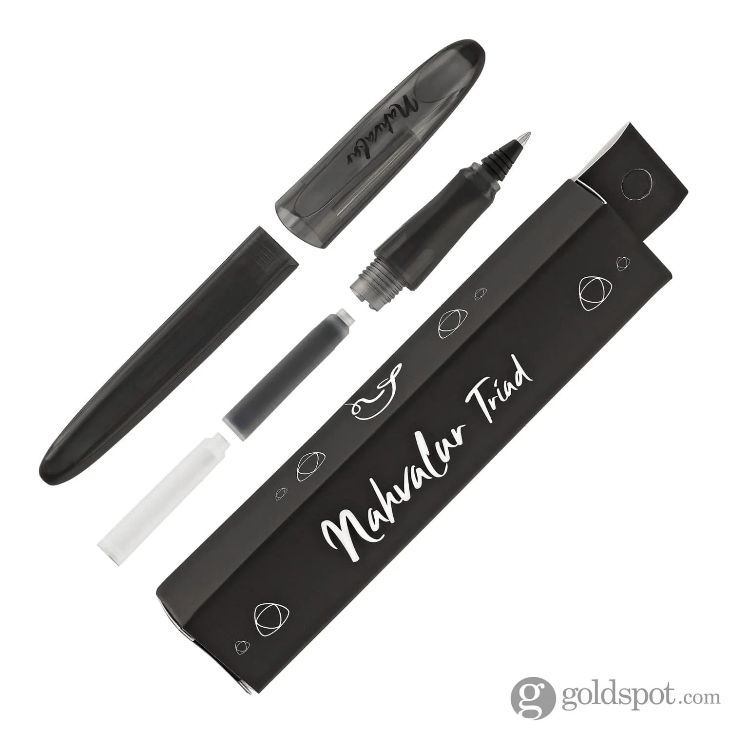 Nahvalur Triad Rollerball Pen in Black - Image 8