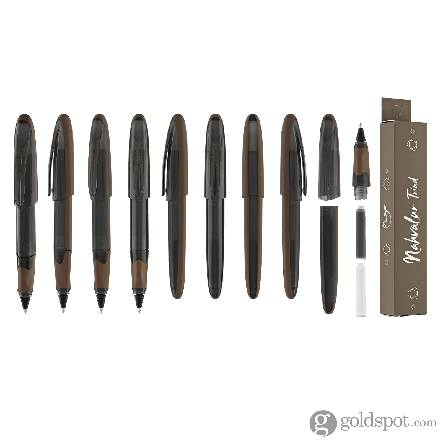 Nahvalur Triad Rollerball Pen in Chocolate - Image 9