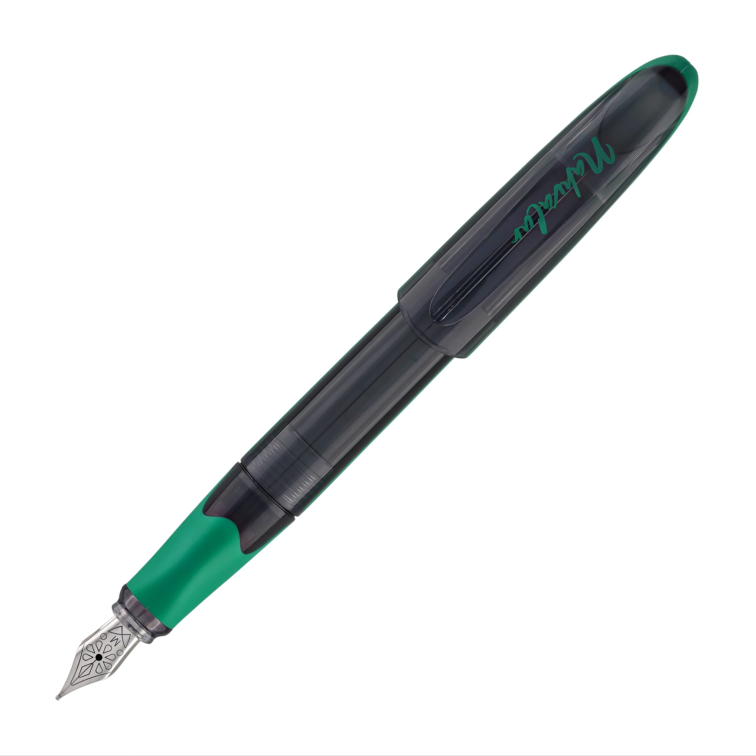 Nahvalur Triad Fountain Pen in Verdant - Image 3