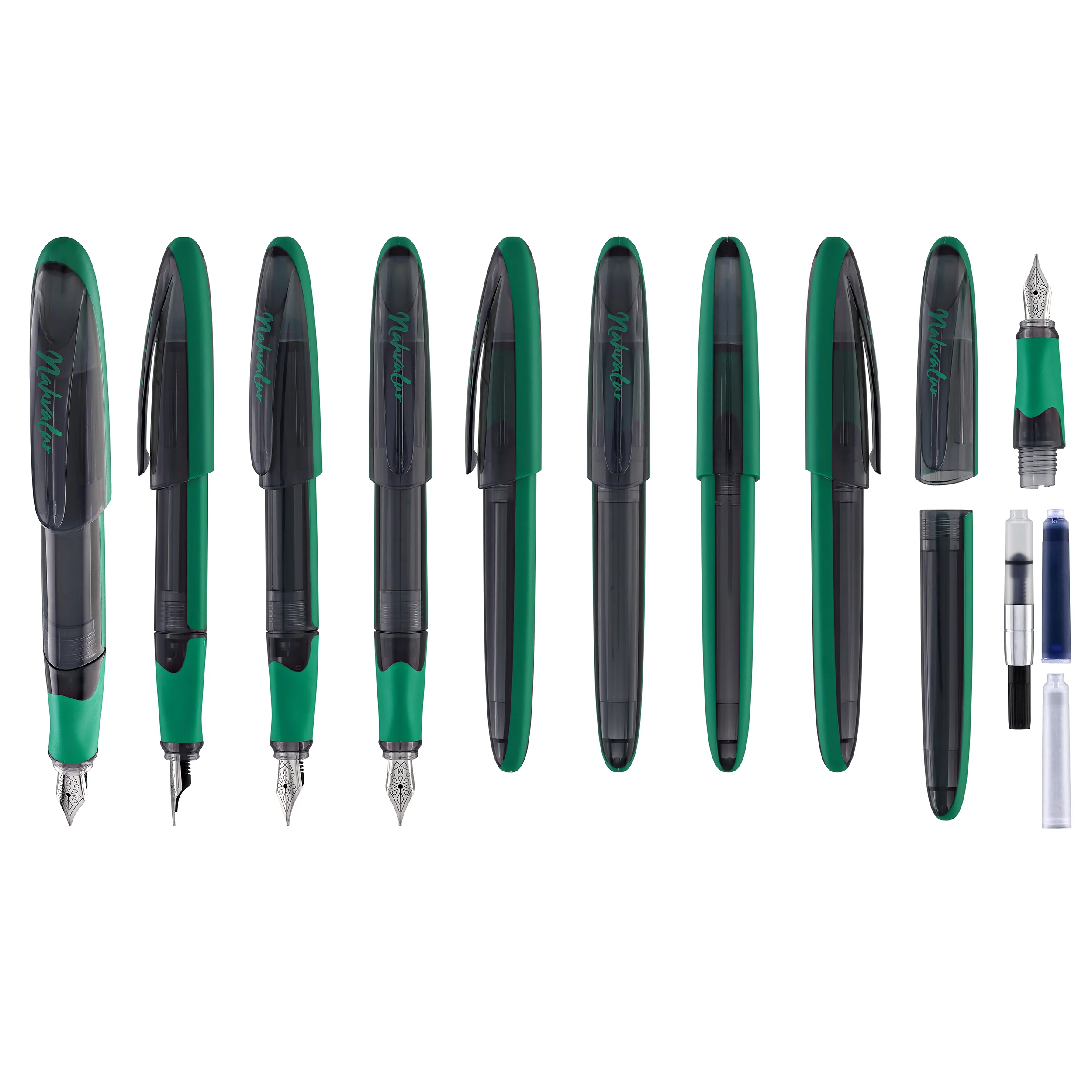 Nahvalur Triad Fountain Pen in Verdant - Image 9