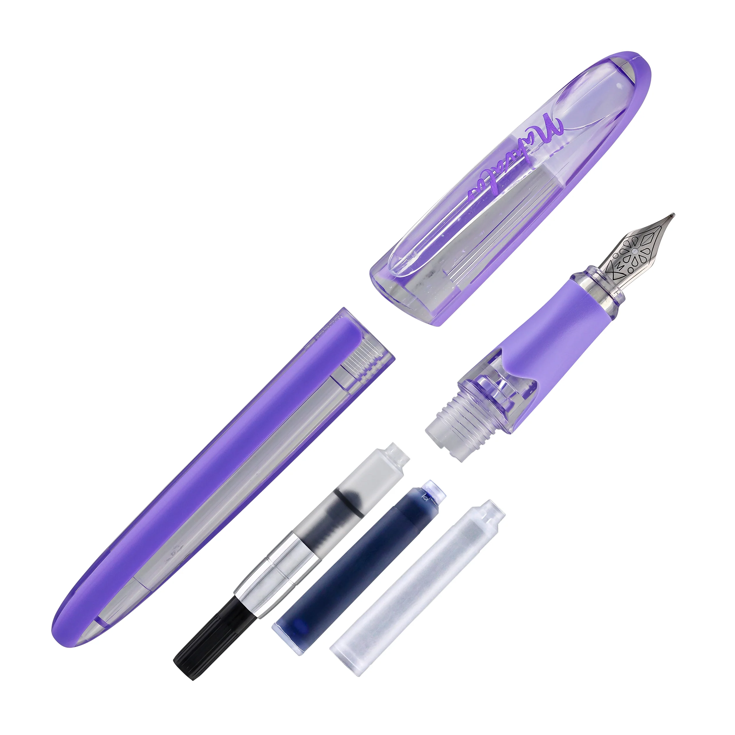 Nahvalur Triad Fountain Pen in Violet - Image 8