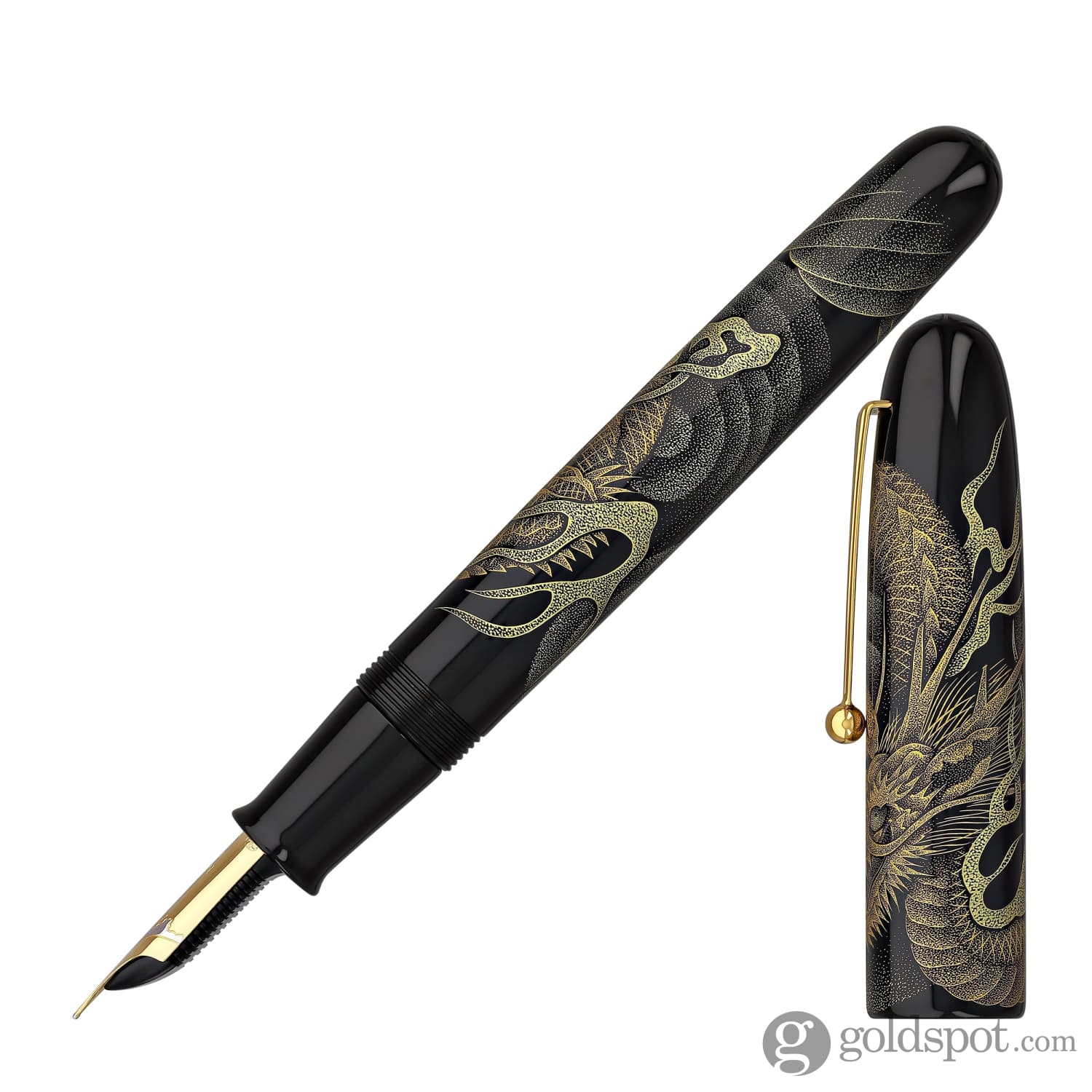 Namiki Chinkin Fountain Pen in Dragon - 18K Gold - Image 3