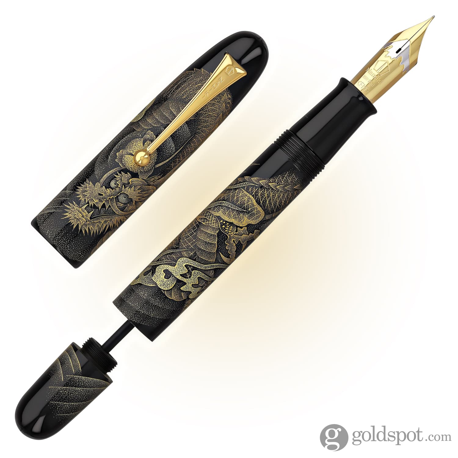 Namiki Chinkin Fountain Pen in Dragon - 18K Gold - Image 7
