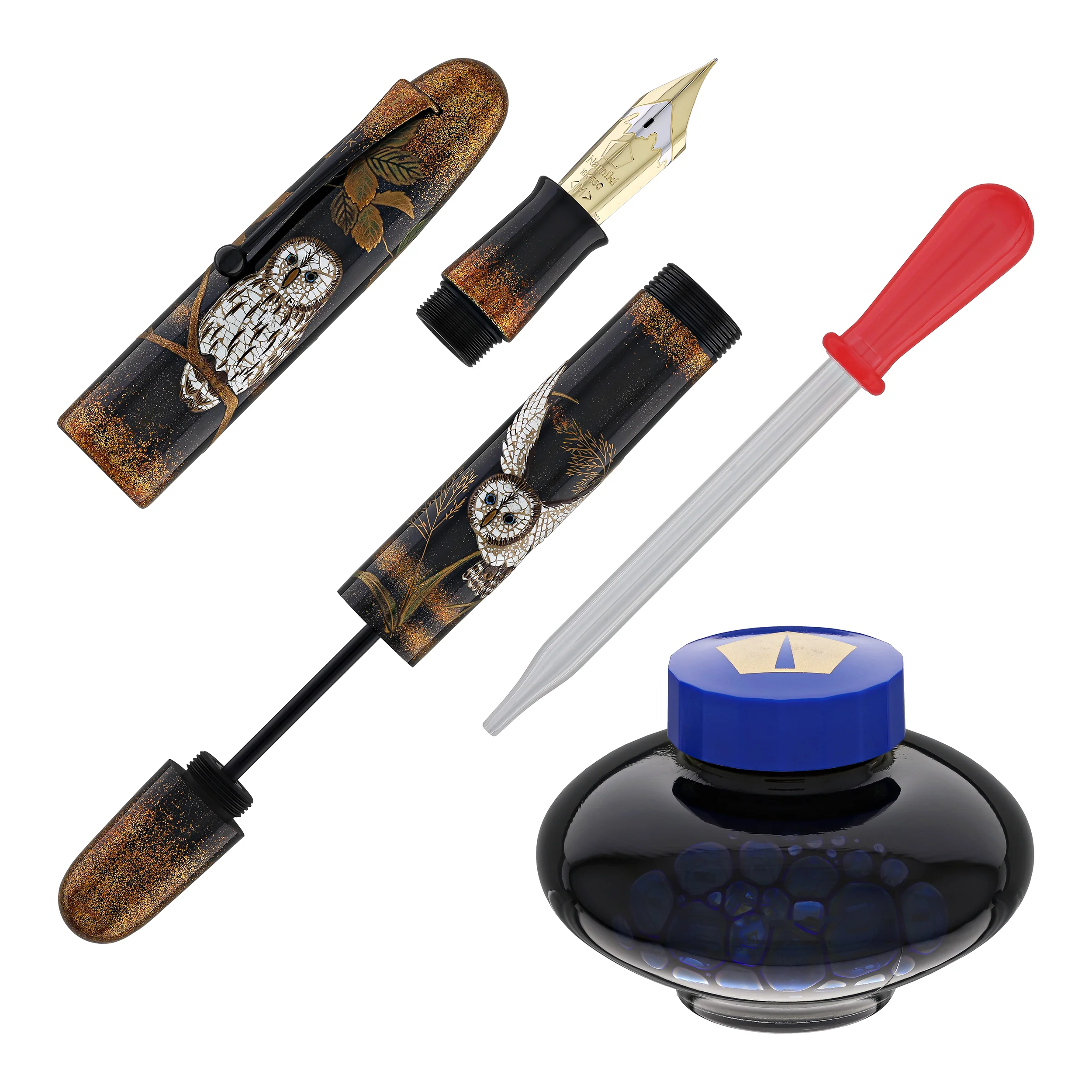 Namiki Emperor Fountain Pen in Owl - Medium Point - Image 7