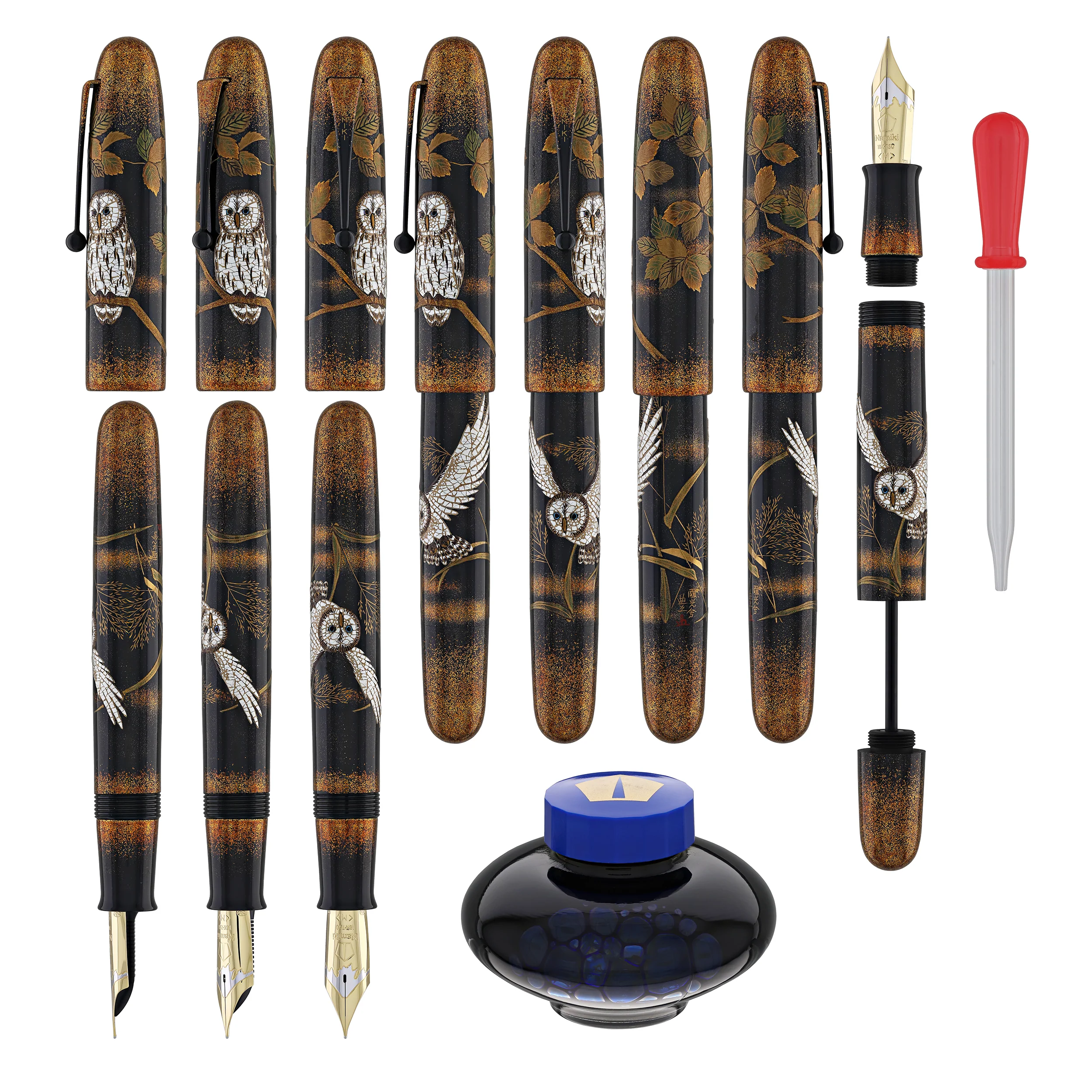 Namiki Emperor Fountain Pen in Owl - Medium Point - Image 8