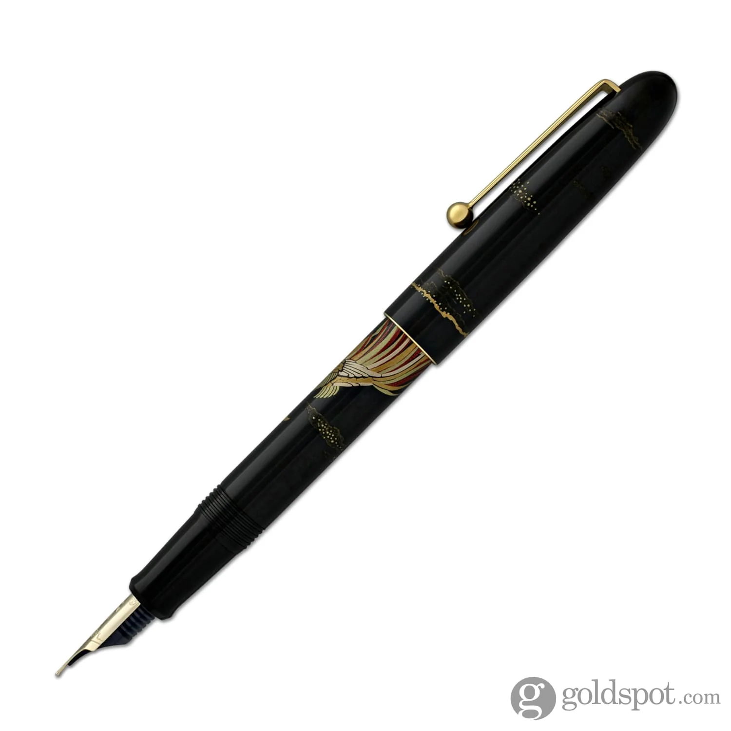 Pilot Namiki Nippon Art Fountain Pen - Chinese Phoenix - 18K Gold Medium Point - Image 3