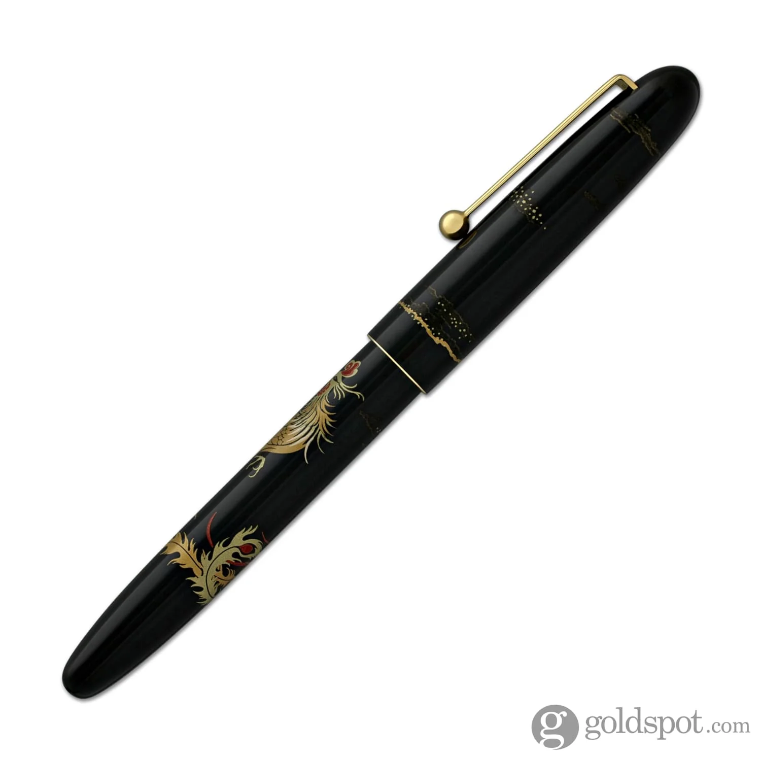 Pilot Namiki Nippon Art Fountain Pen - Chinese Phoenix - 18K Gold Medium Point - Image 6