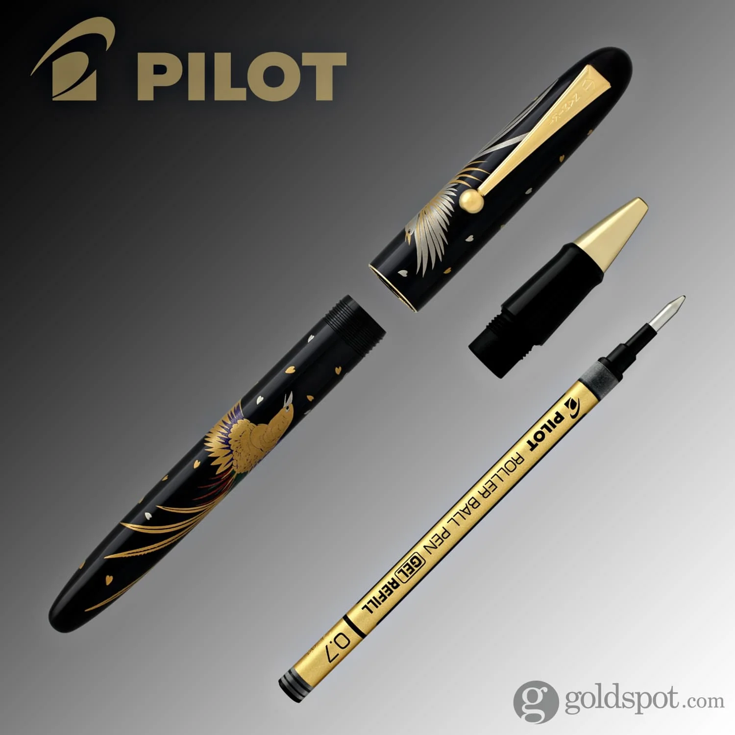 Pilot Namiki Nippon Art Rollerball Pen - Golden Pheasant - Image 8