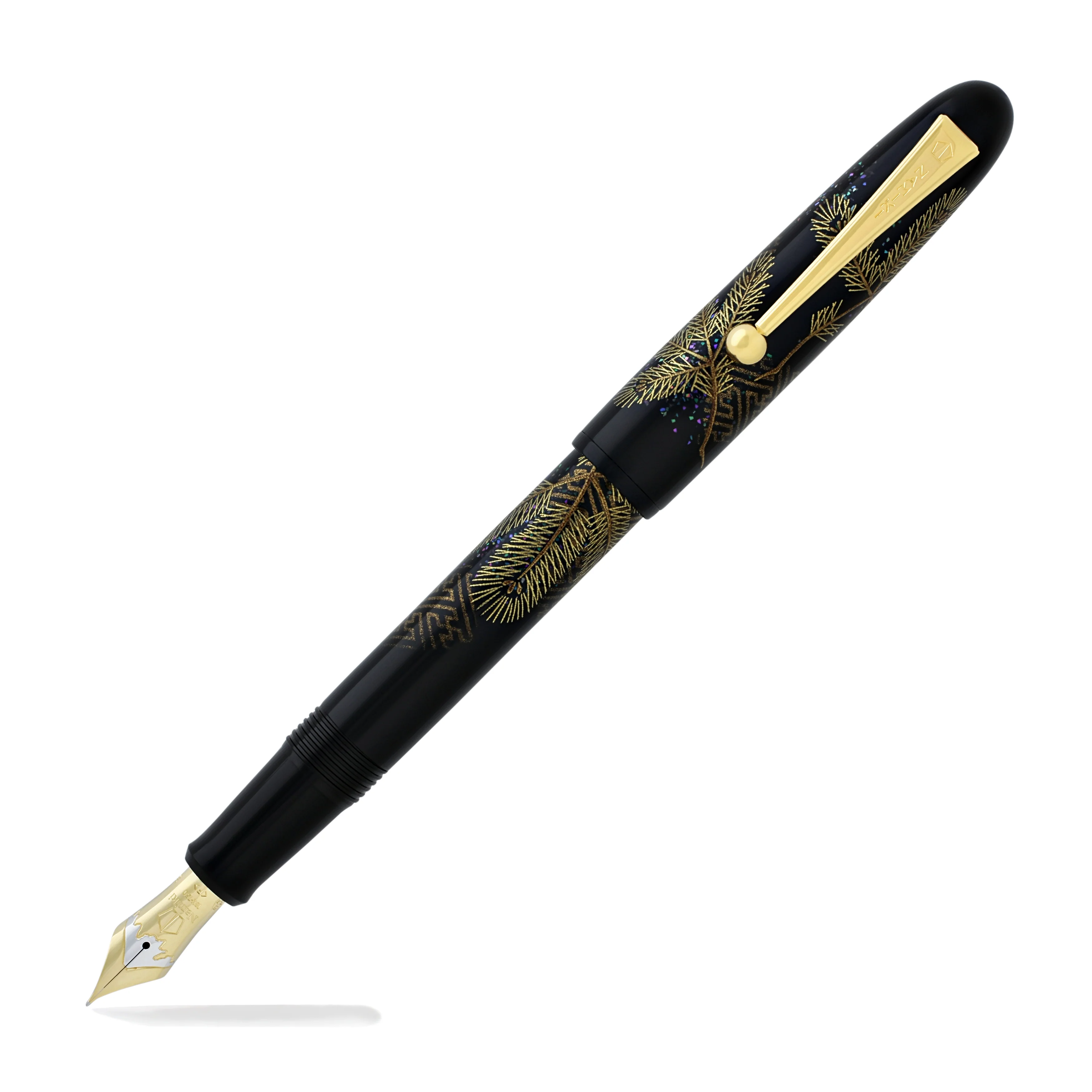 Namiki Yukari Fountain Pen in Pine Needle - 18K Gold - Image 13