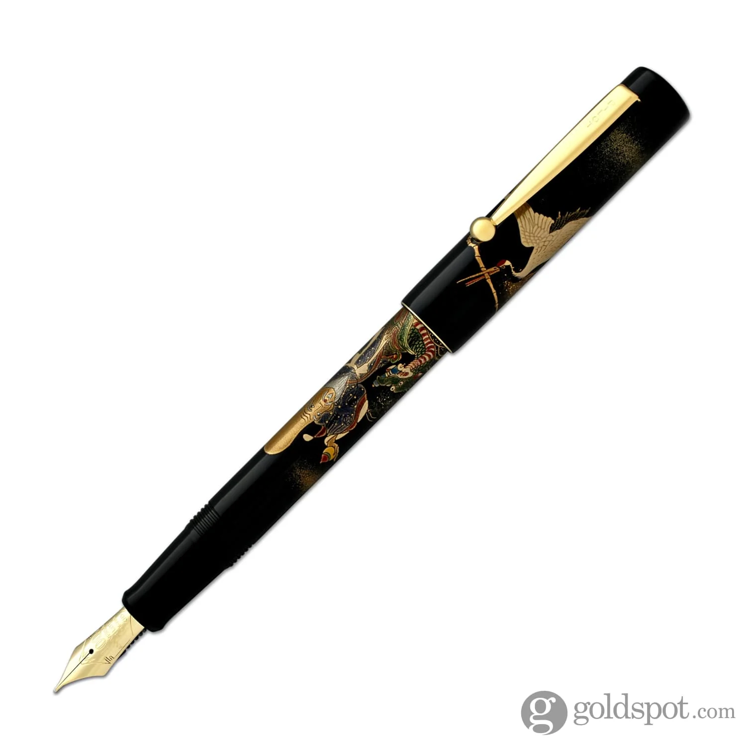 Namiki Yukari 100th Anniversary Fountain Pen in Seven Gods Fuku-roku-ju - 18K Gold Medium Point - Image 2