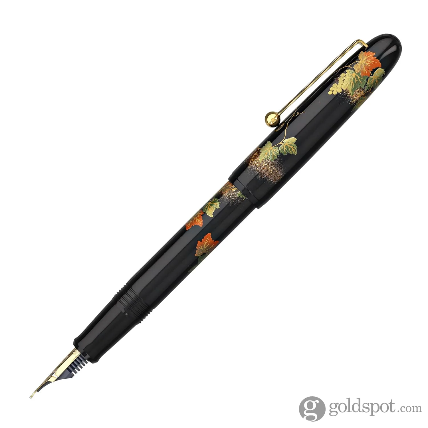 Namiki Yukari Fountain Pen in Grapevine - 18K Gold Medium Point - Image 3