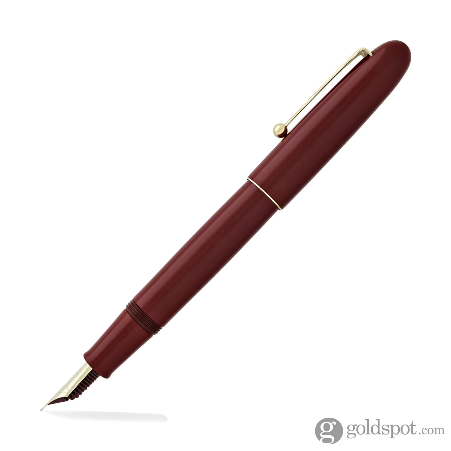 Namiki Yukari Royale Fountain Pen in Vermilion Urushi - 18K Gold - Image 5