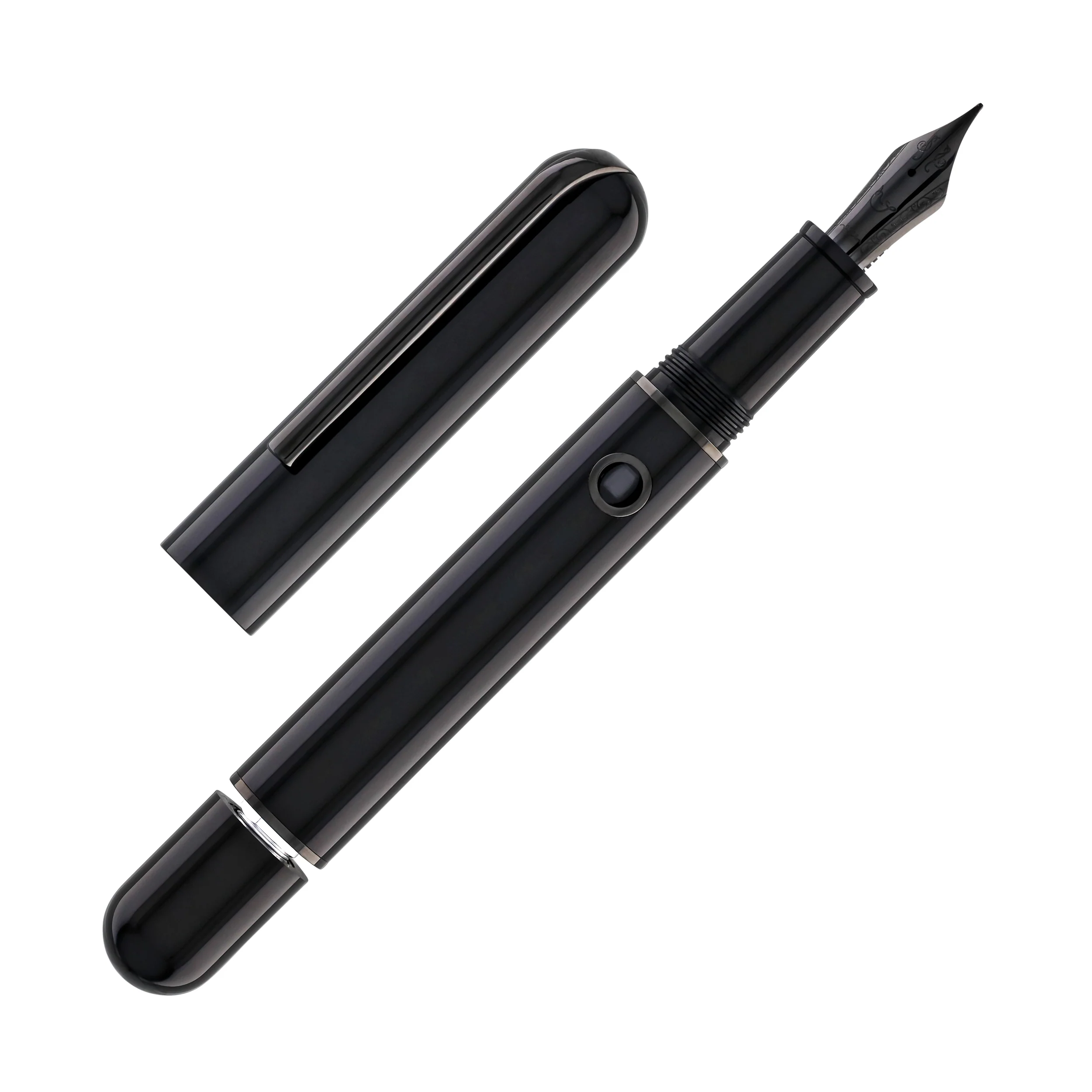 Narwhal Nautilus Fountain Pen in Cephalopod Black - Image 8