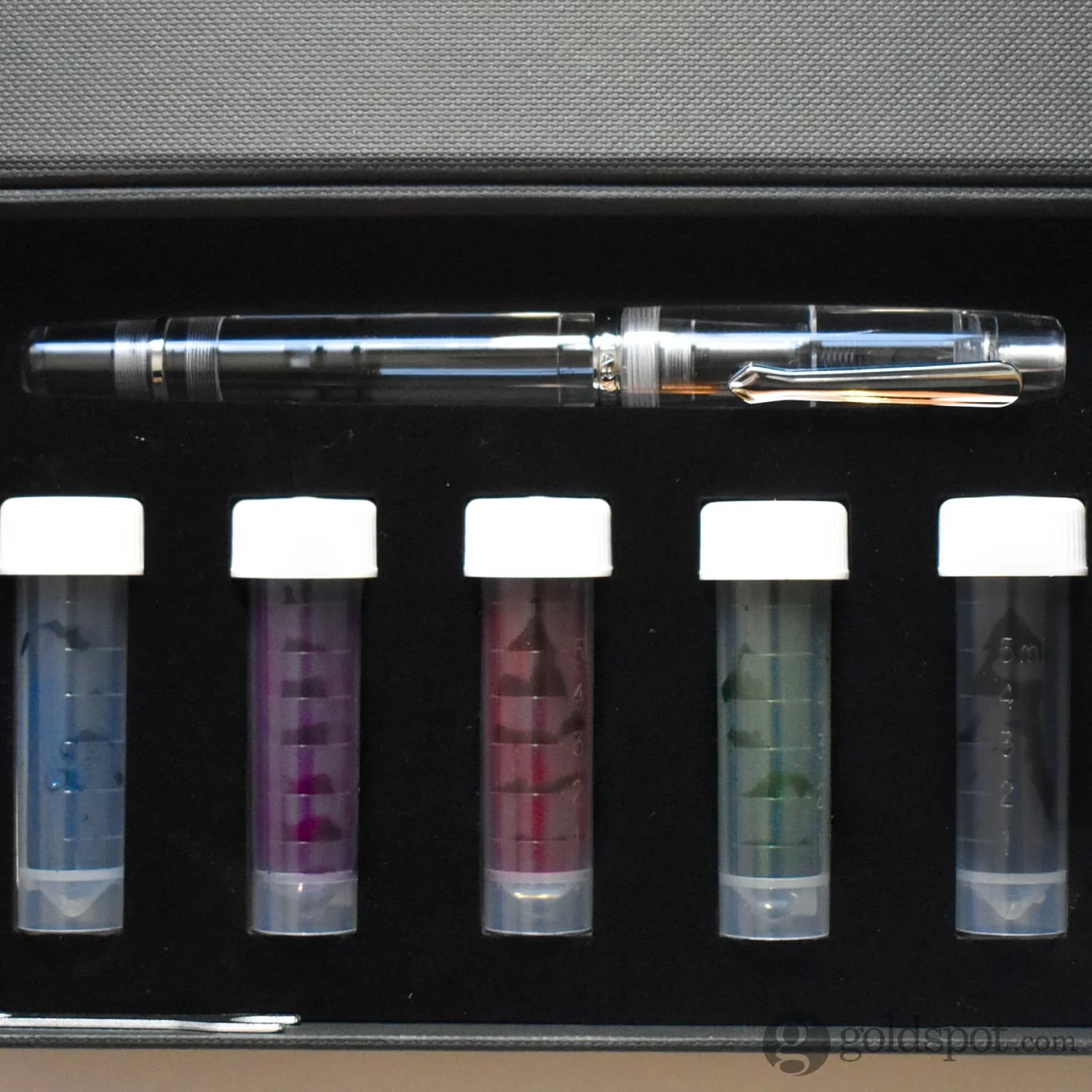 Narwhal Original Fountain Pen Ink Gift Set in Clear Demonstrator - Image 3