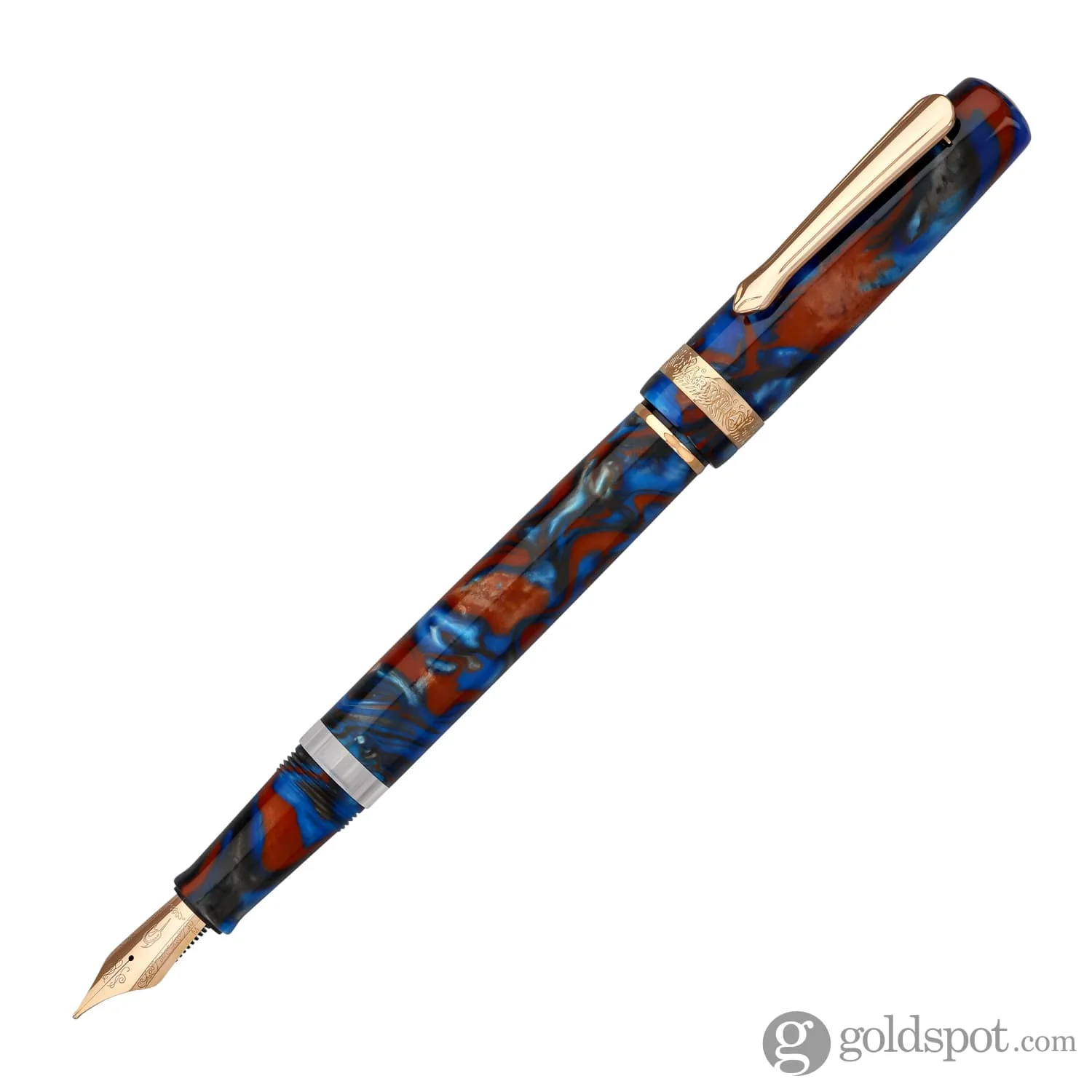 Narwhal Schuylkill Fountain Pen in Dragonet Sapphire - Image 3