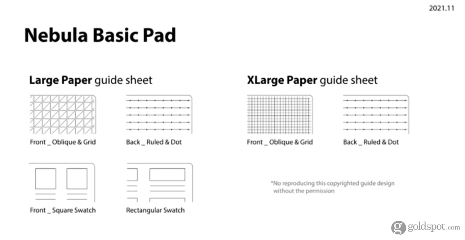 Nebula by Colorverse Basic Pad Notebook - Large, White Paper - Image 2