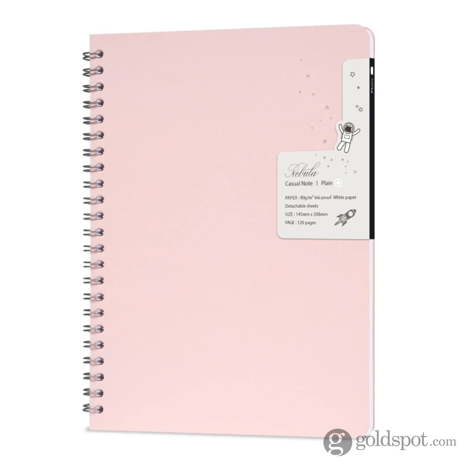Nebula by Colorverse Casual A5 Notebook in Baby Pink - Image 4
