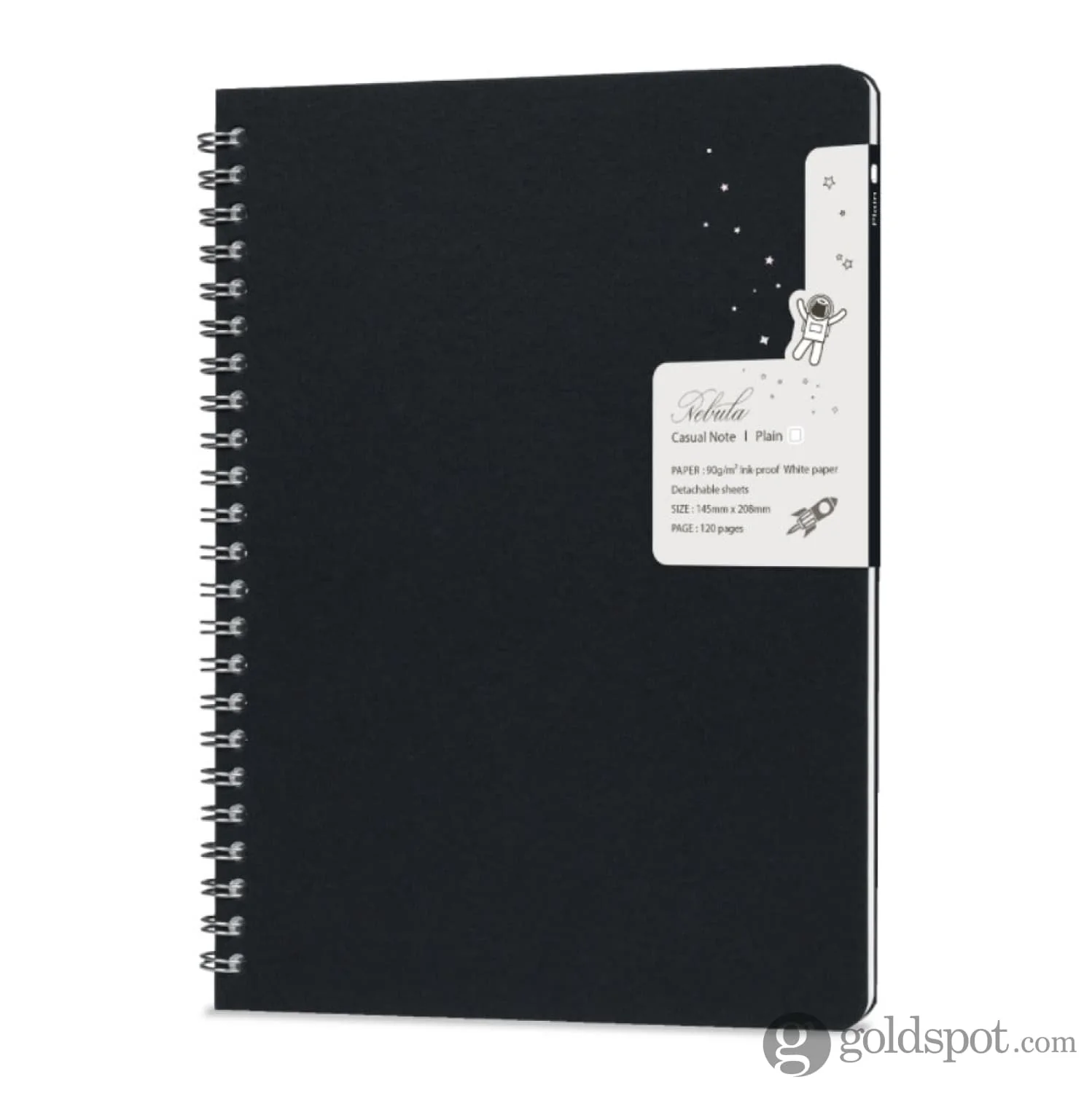 Nebula by Colorverse Casual A5 Notebook in Black - Image 3