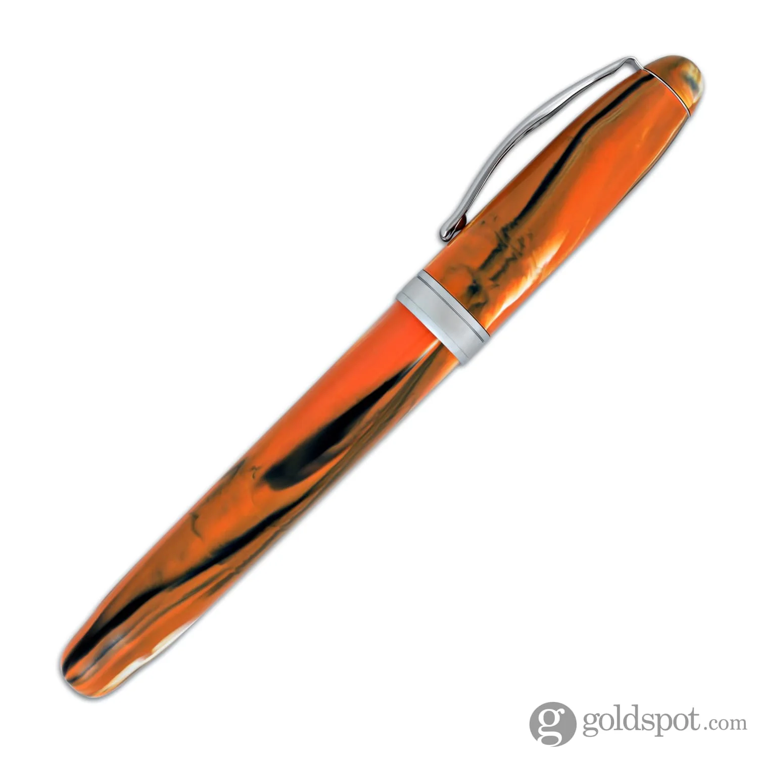 Noodler's Ahab Fountain Pen in Orange Tiger - Flex Nib - Image 5