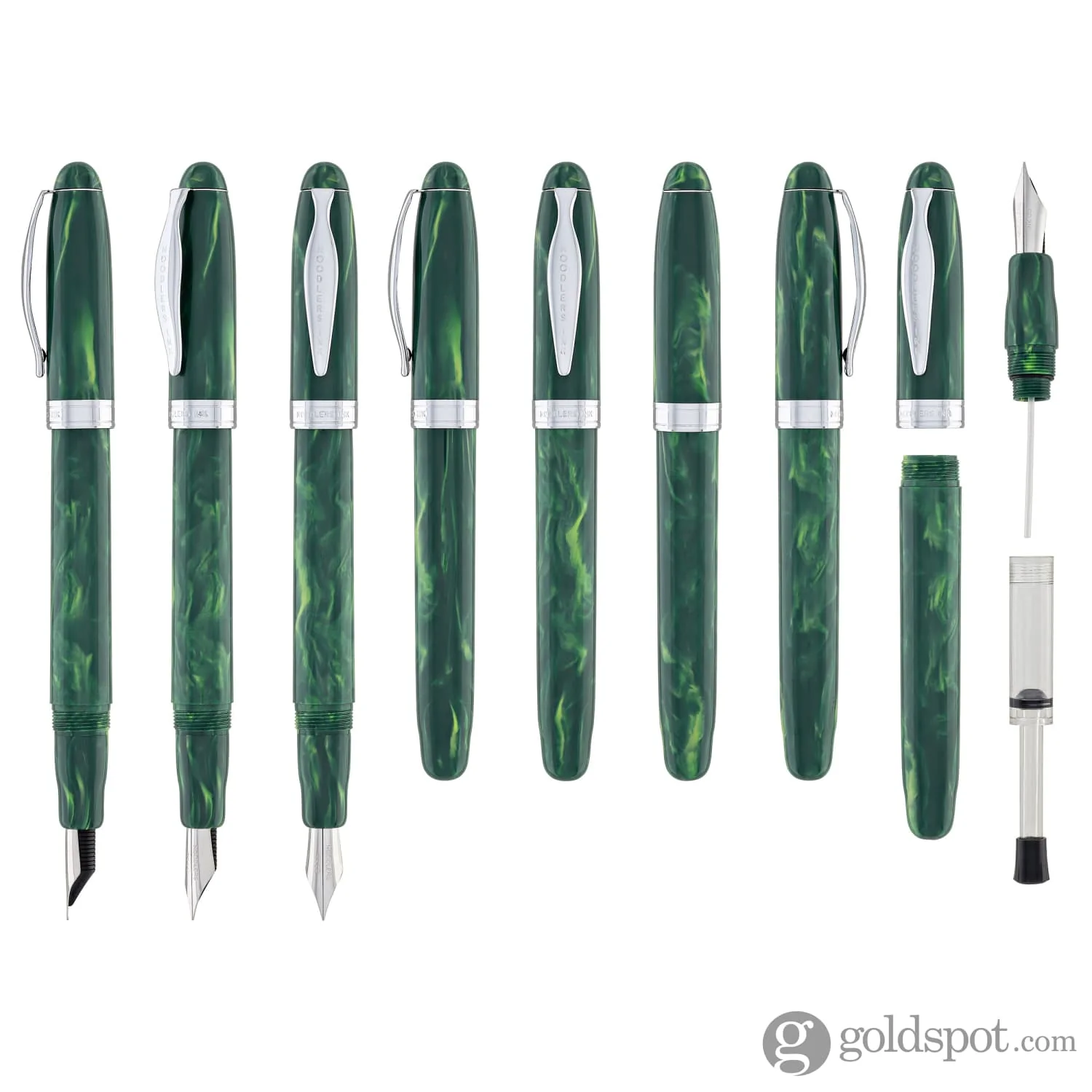 Noodler's Ahab Fountain Pen in Thule - Flex Nib - Image 8