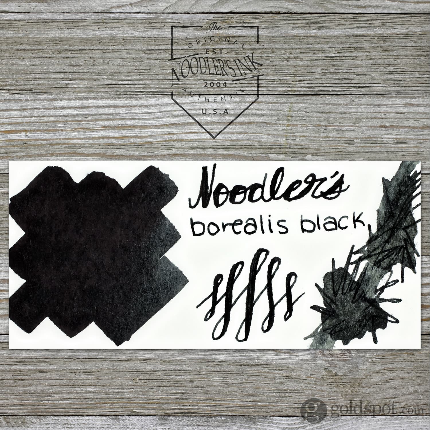 Noodler's Borealis Black Fountain Pen Ink - Image 2