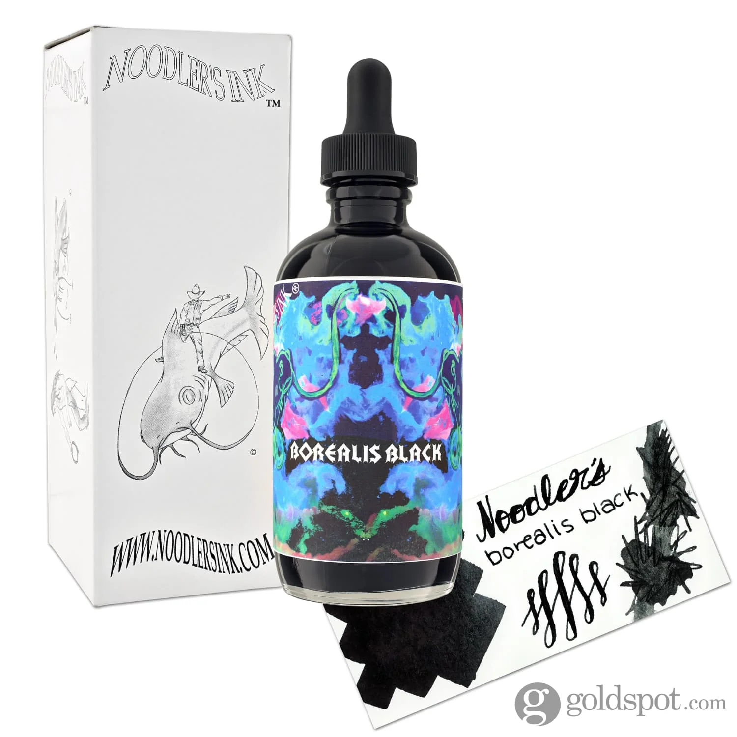 Noodler's Borealis Black Fountain Pen Ink - Image 5