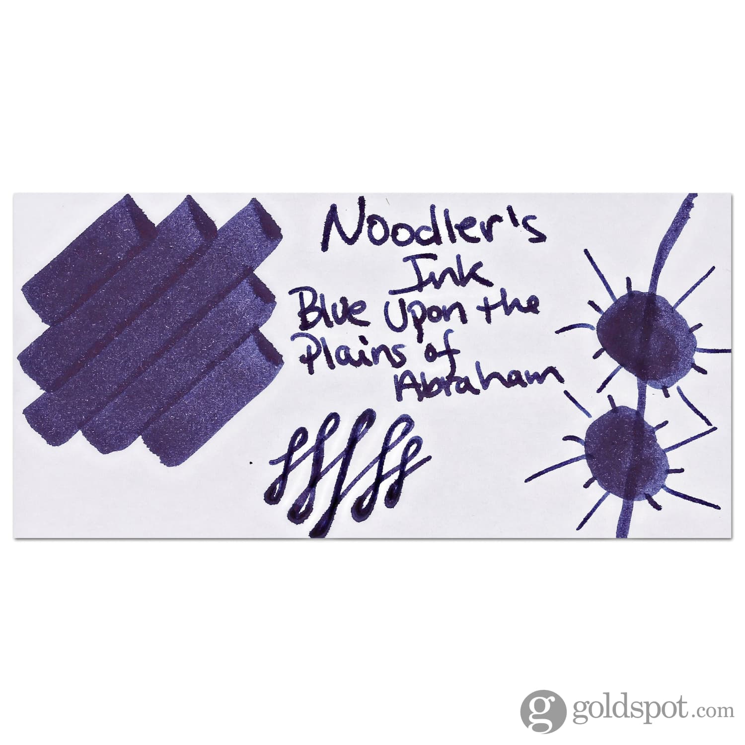Noodler's Bottled Ink in Blue Upon the Plains of Abraham - 3oz - Image 2