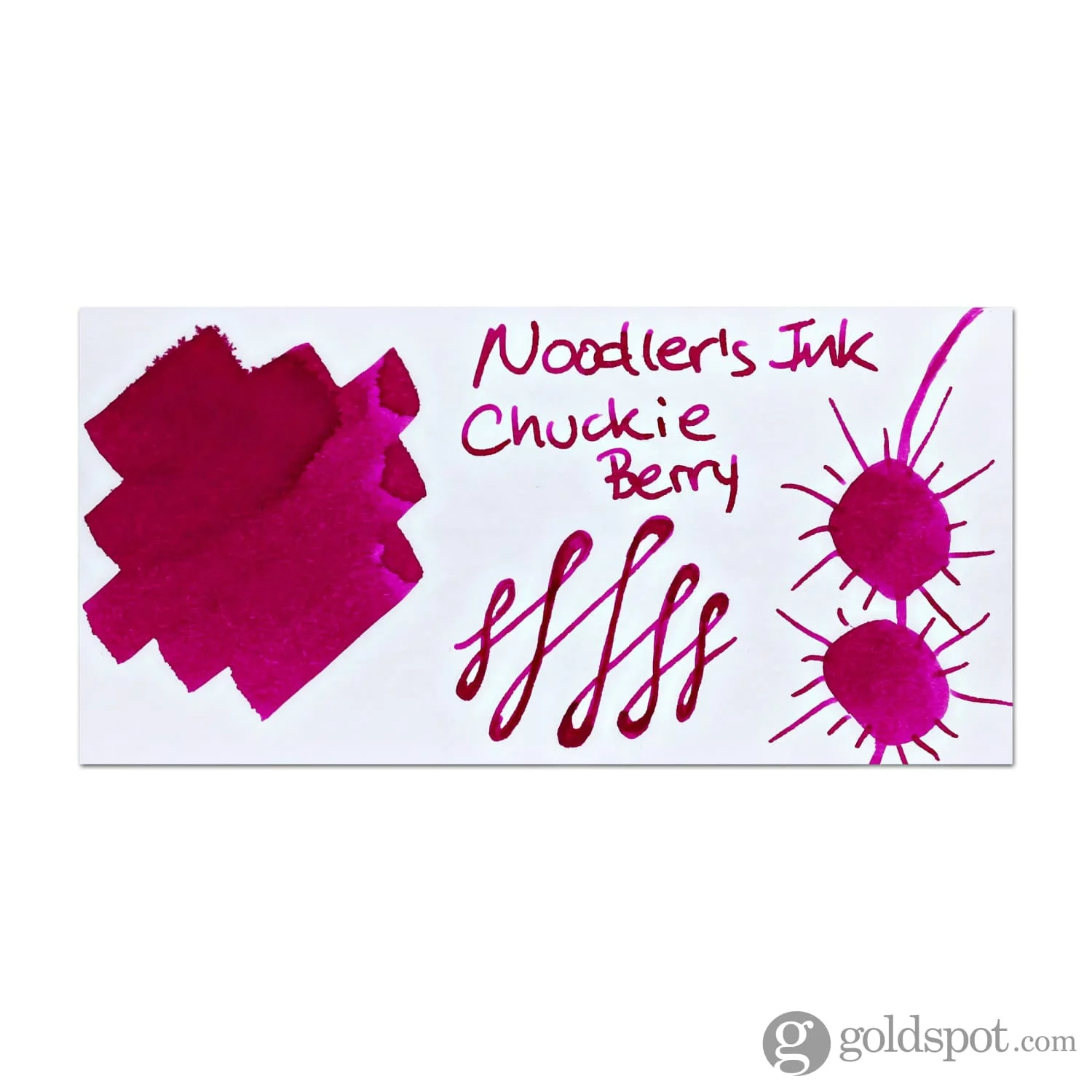 Noodler's Bottled Ink in Chuckie Berry - 3oz - Image 2