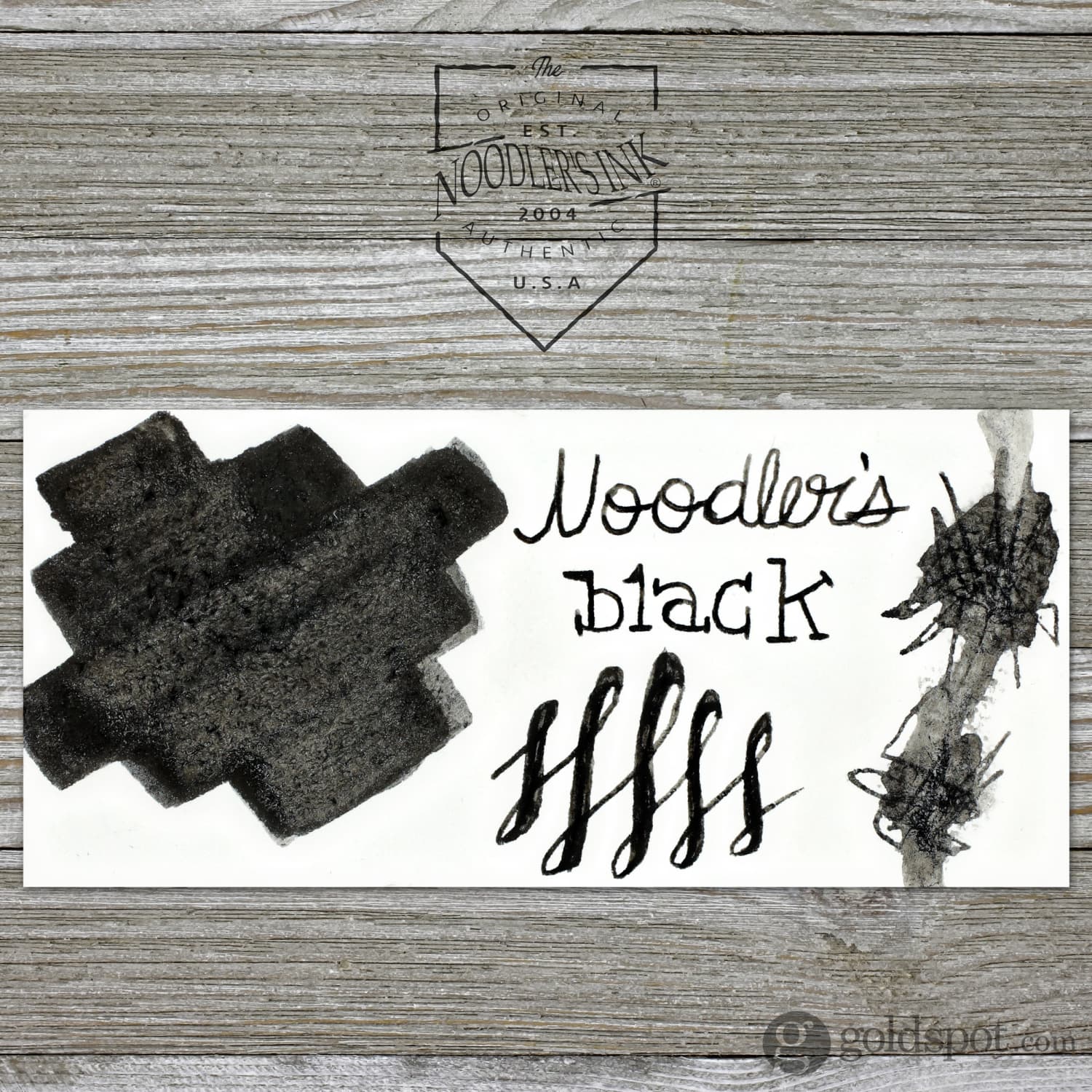 Noodler's Bulletproof Black Fountain Pen Ink - Image 2
