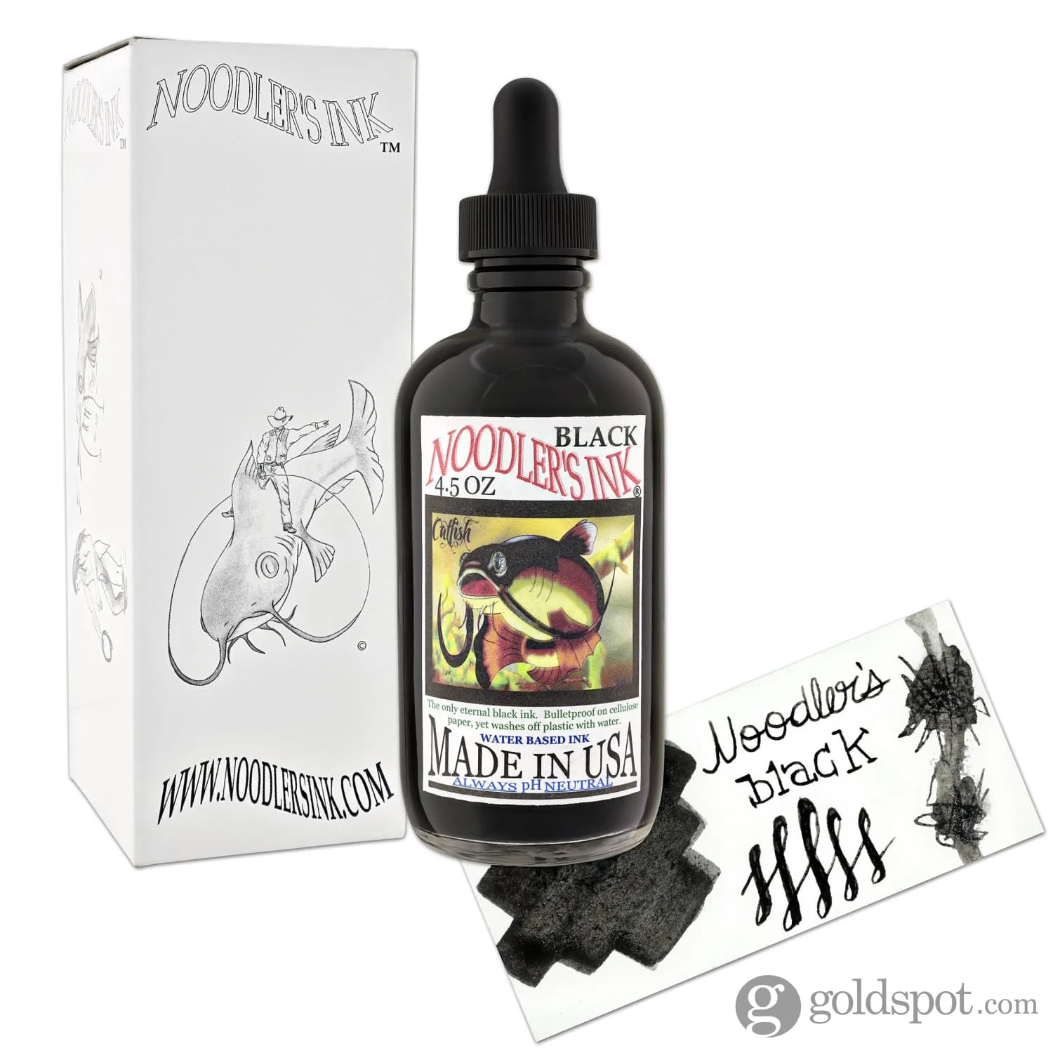 Noodler's Bulletproof Black Fountain Pen Ink - Image 5