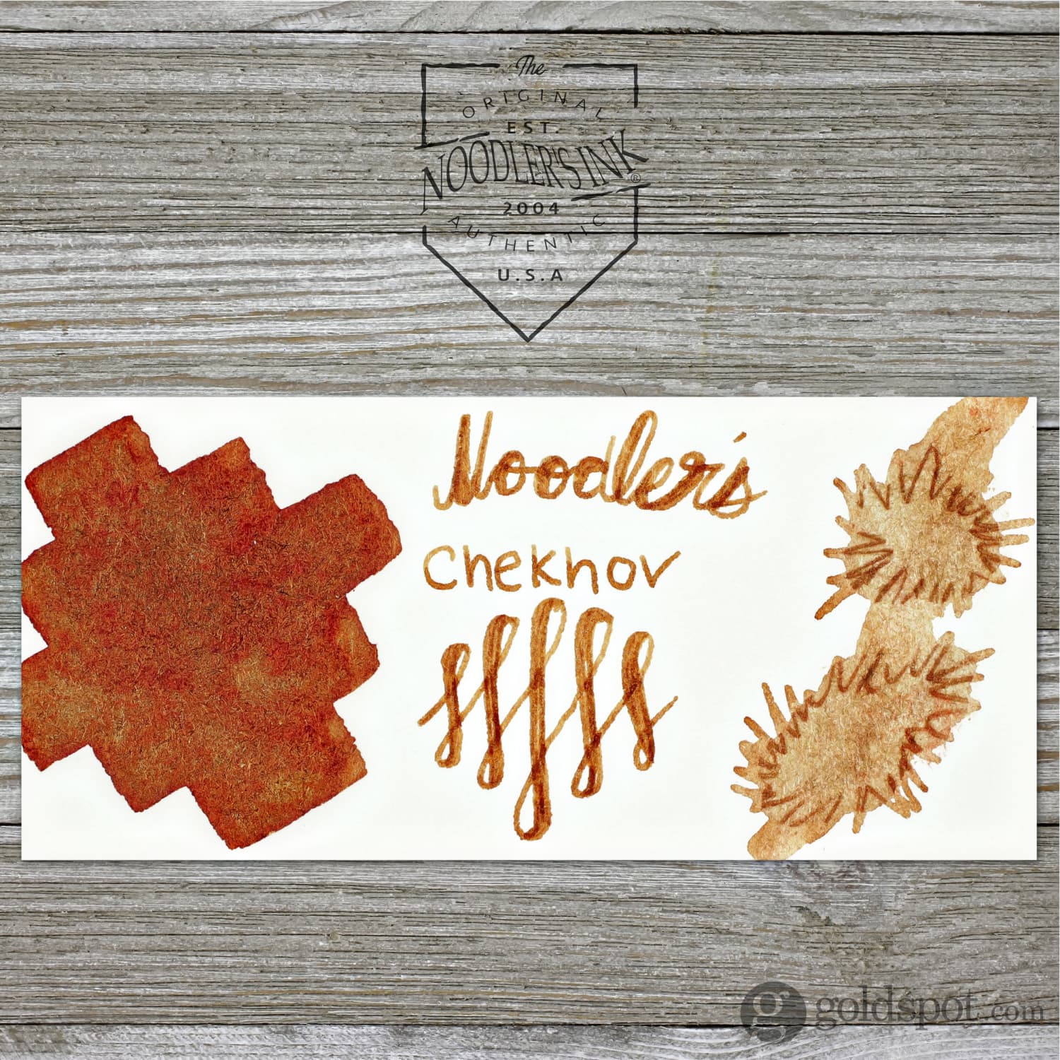 Noodler's Russian Series Bottled Fountain Pen Ink in Chekhov (Beige) - 3oz Bottle - Image 2