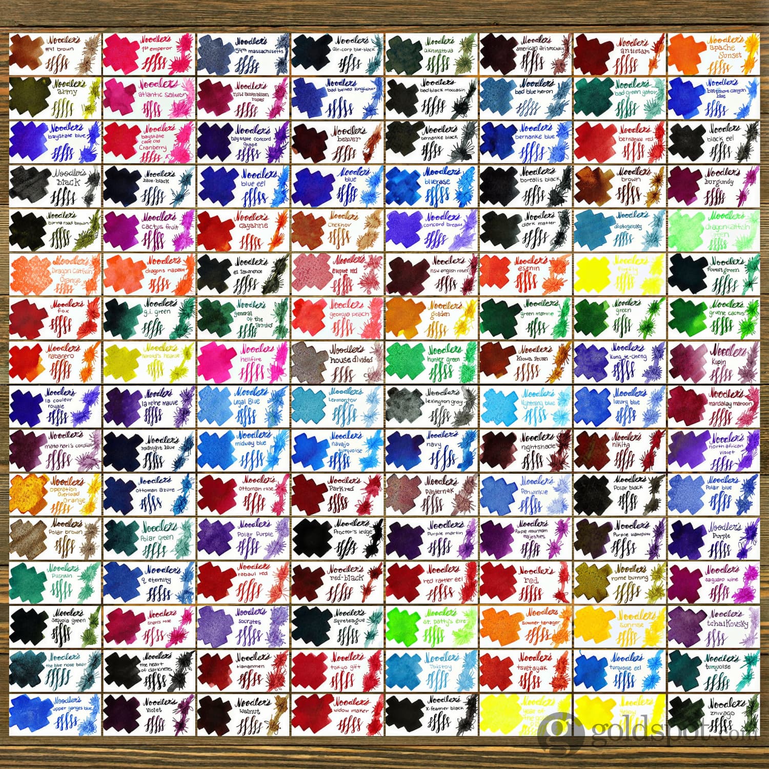 Noodler's Dragon Napalm Red Fountain Pen Ink - Image 4