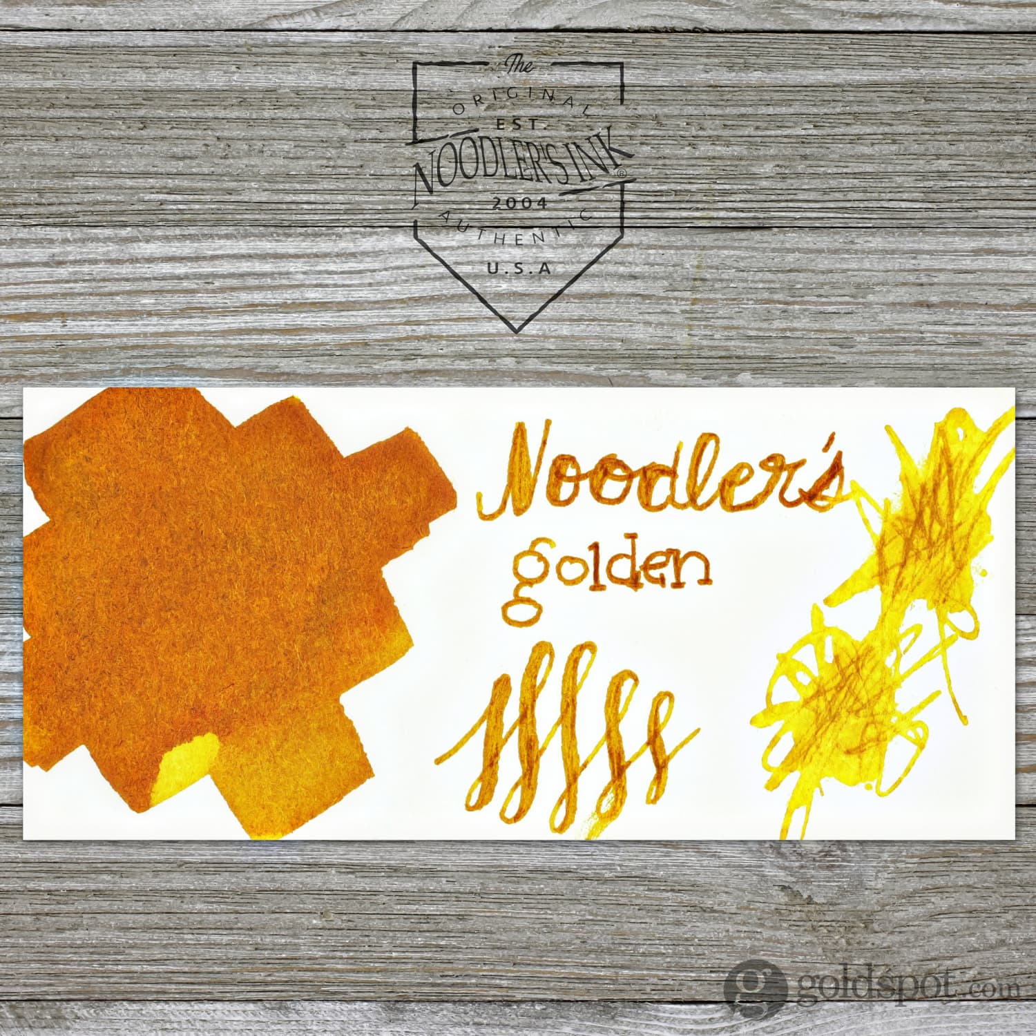 Noodler's Golden Brown Fountain Pen Ink - 3oz Bottle - Image 2