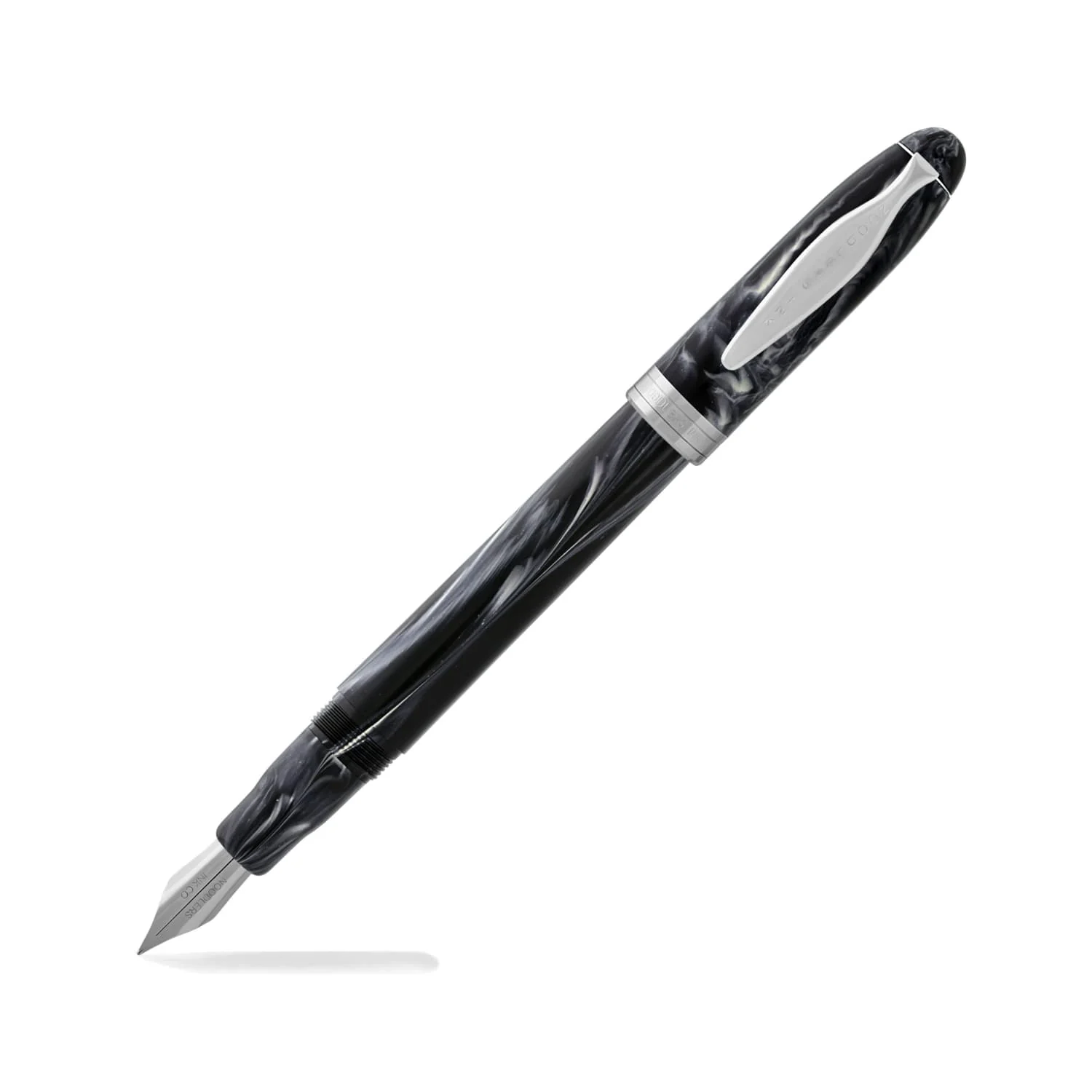 Noodler's Ahab Fountain Pen in Ivory Darkness - Flex Nib