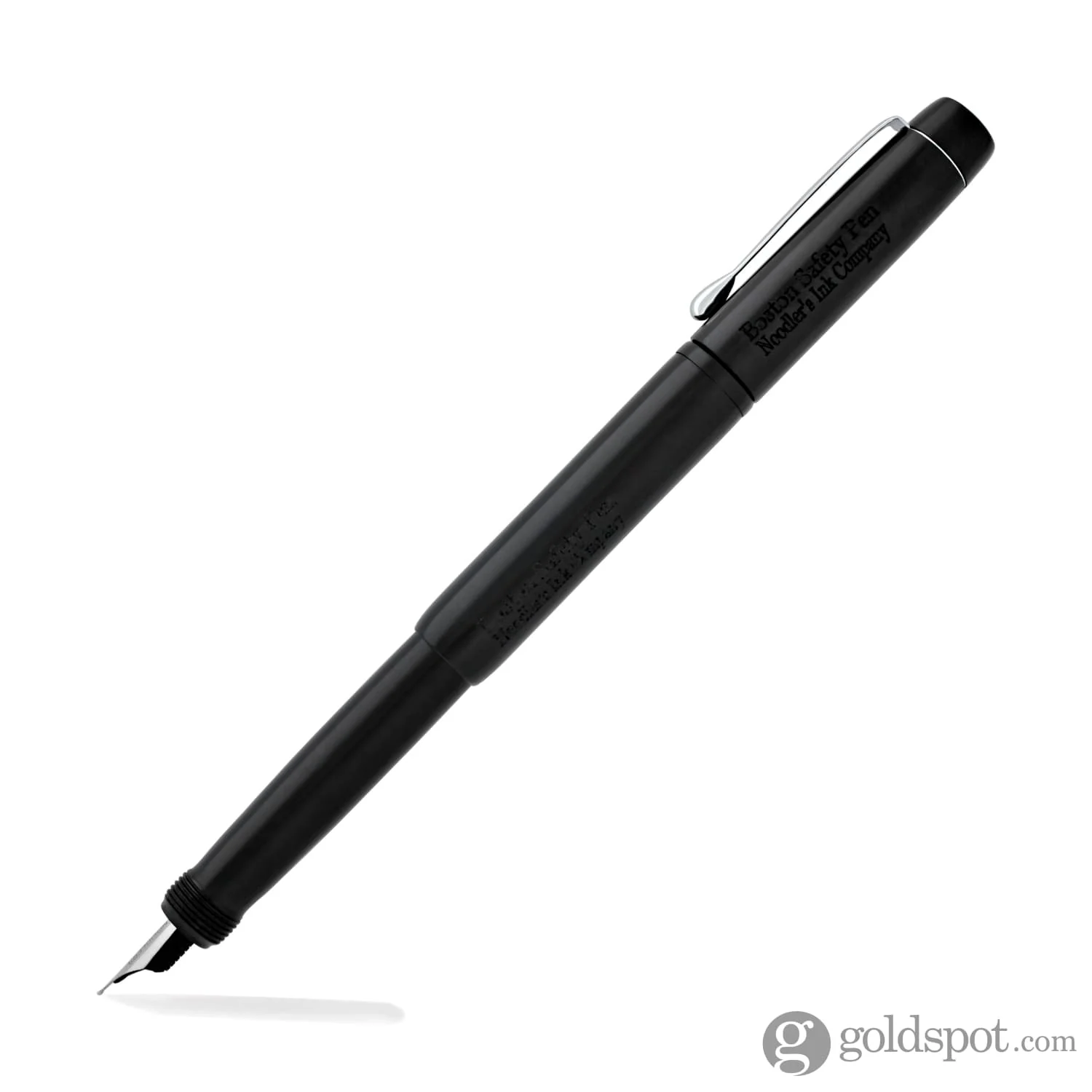 Noodler's Boston Safety Fountain Pen in Black - Semi Flex Nib - Image 2