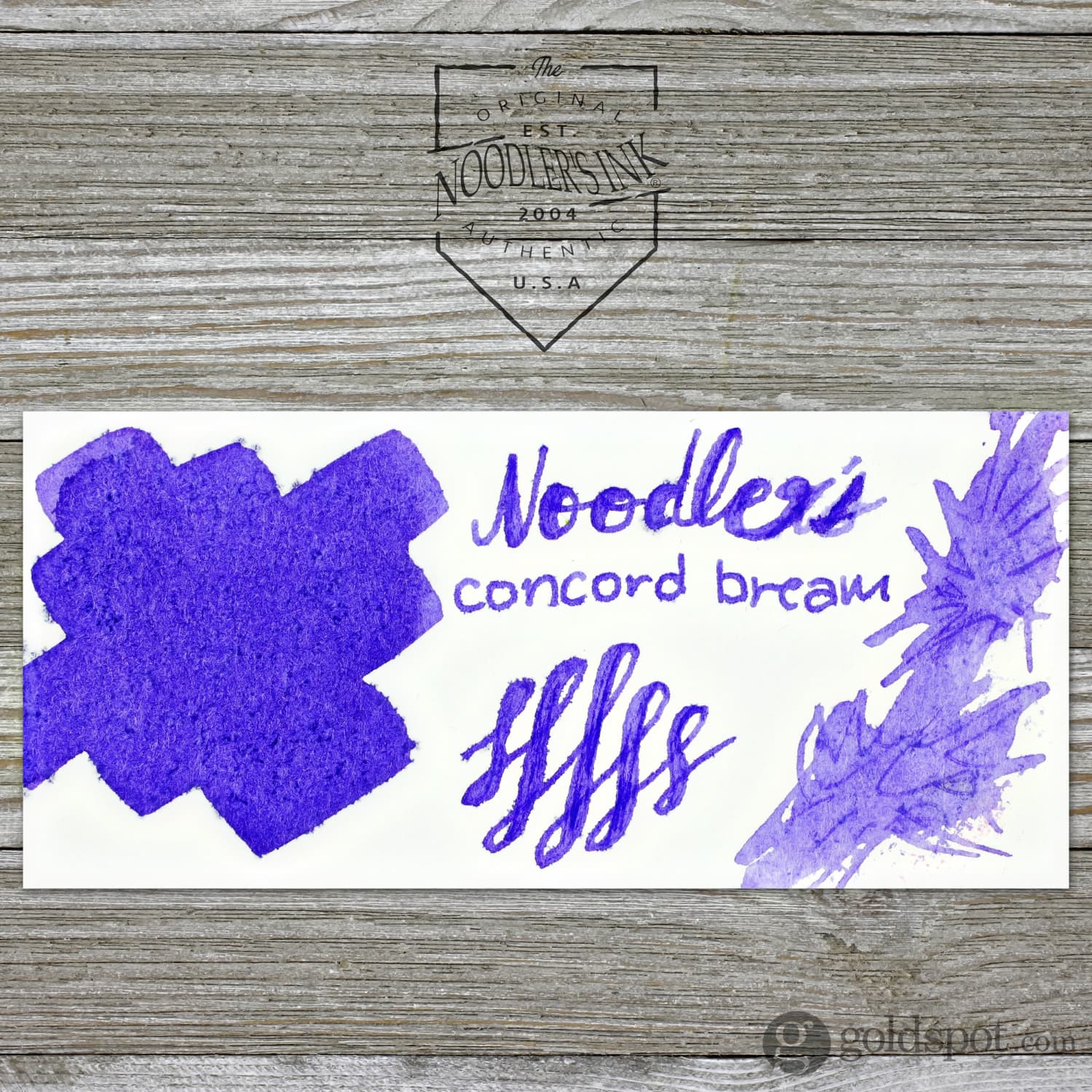 Noodler's Ink Concord Bream Fountain Pen Ink - 3oz Bottle - Image 2