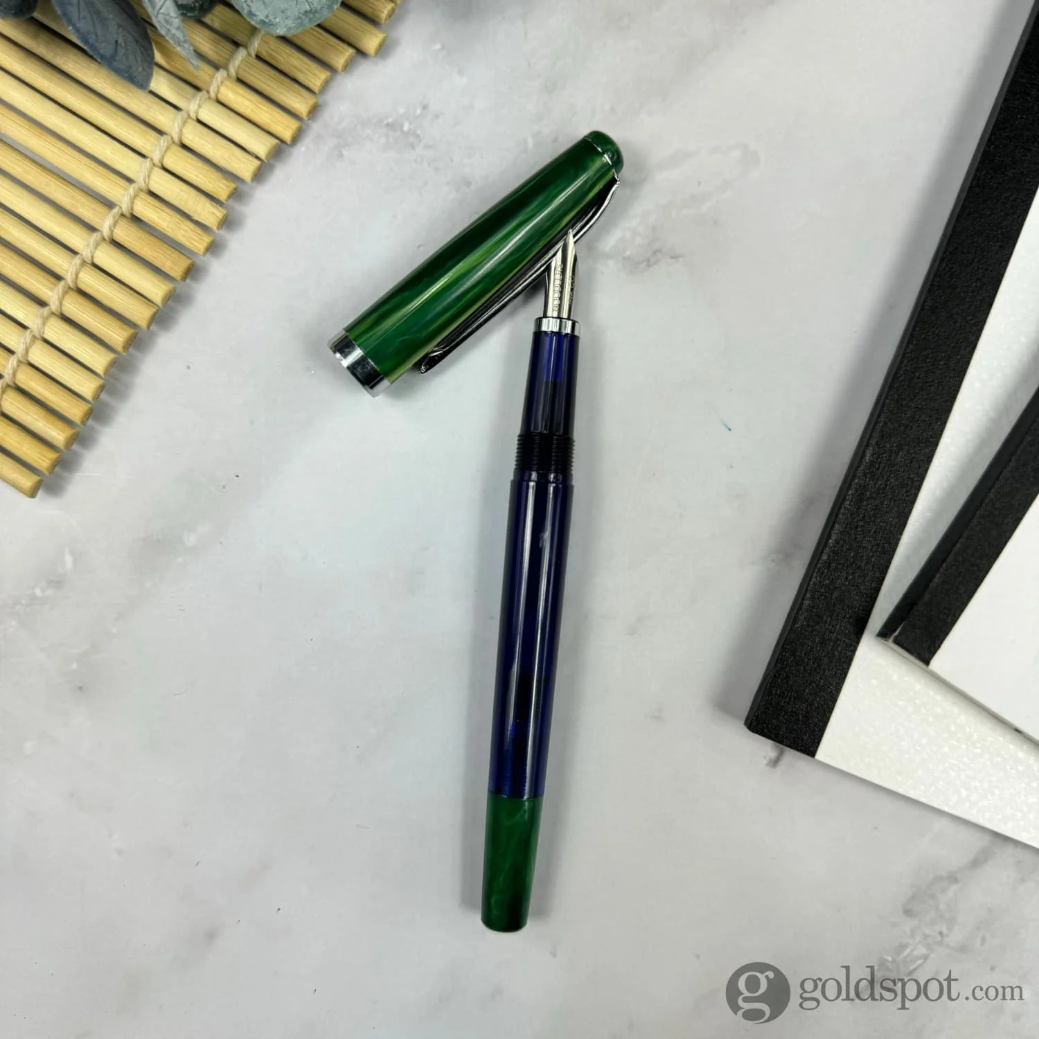 Noodler's Ink Creaper Fountain Pen in Thule - Flex Nib - Image 11