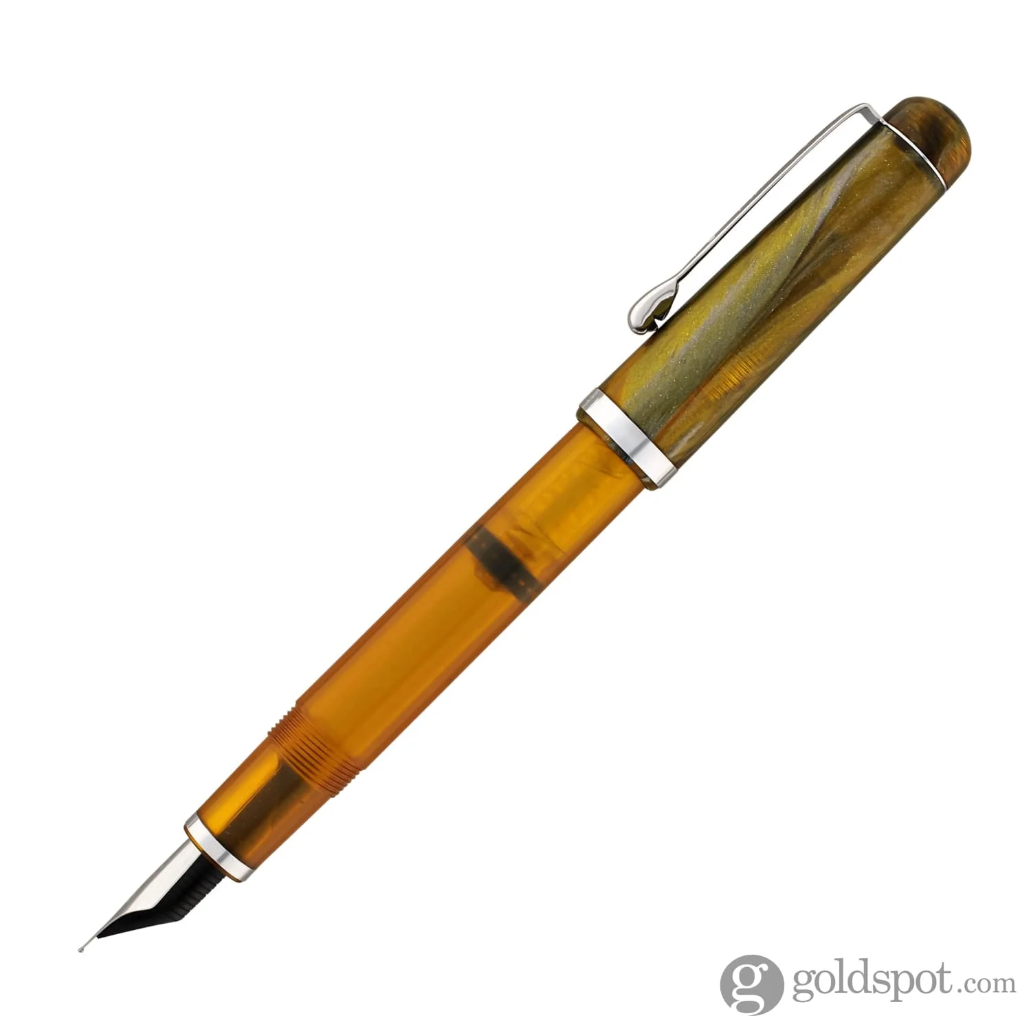 Noodler's Ink Konrad Fountain Pen in Mesa Tortoise - Flex Nib - Image 3