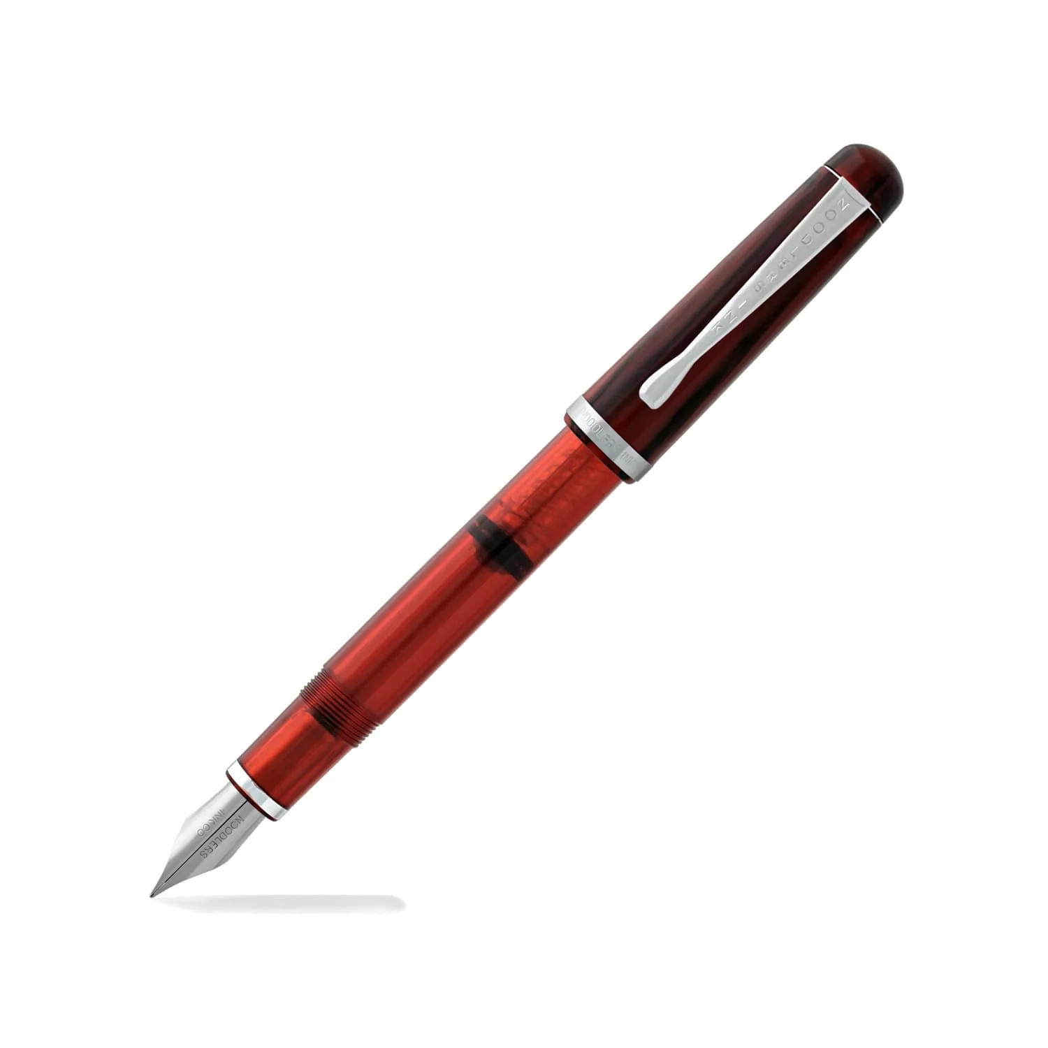 Noodler's Ink Konrad Fountain Pen in Cardinal Darkness - Flex Nib