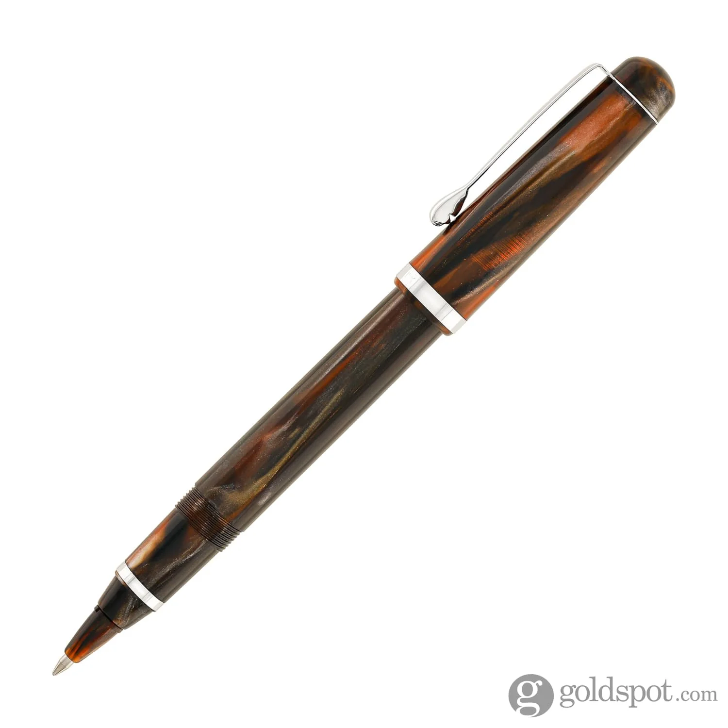 Noodler's Konrad Piston Fill Rollerball Pen in Galapagos Tortoise - Image 4