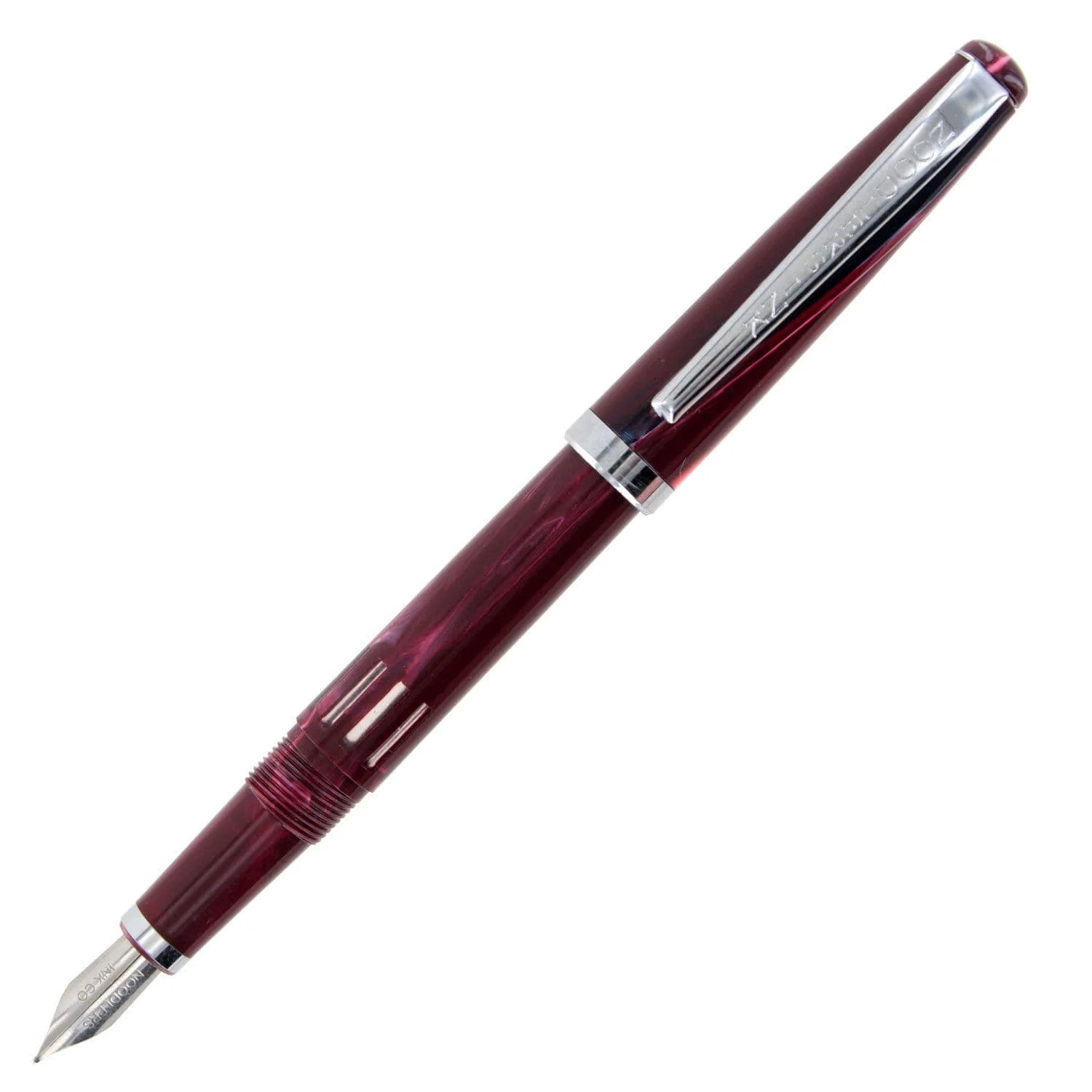Noodler's Ink Creaper Fountain Pen in Vulcan Coral Red - Flex Nib