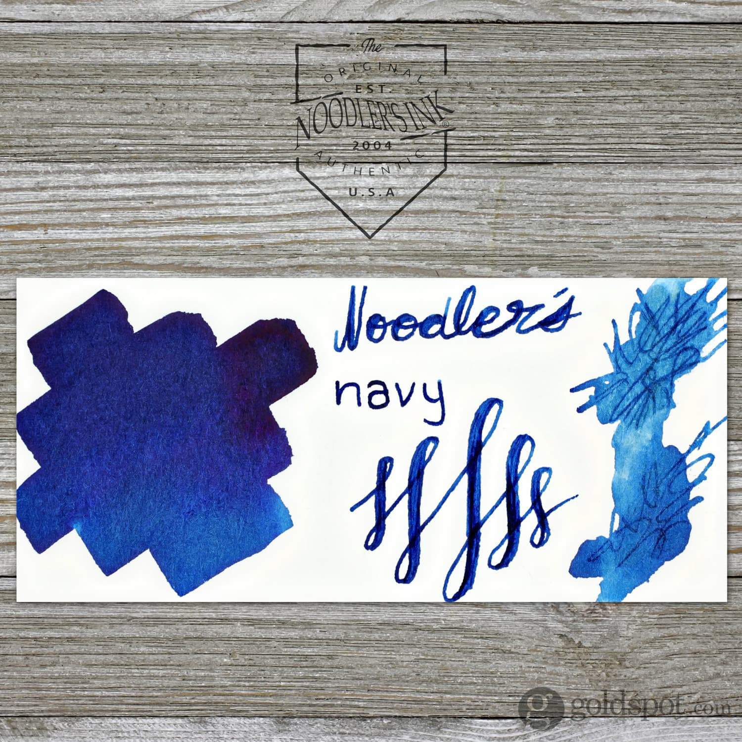 Noodler's Navy Fountain Pen Ink - 3oz Bottle - Image 2