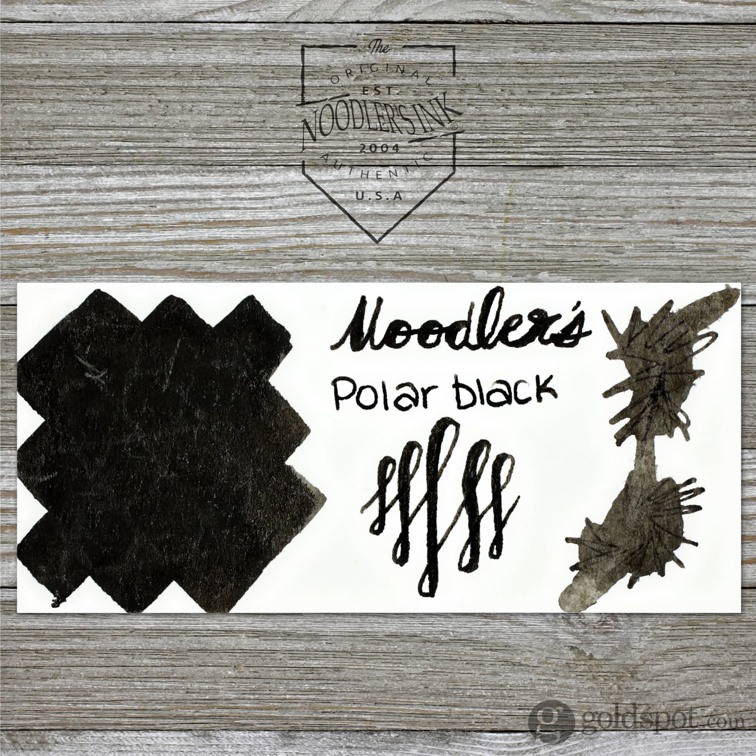 Noodler's Polar Black Fountain Pen Ink - Image 2